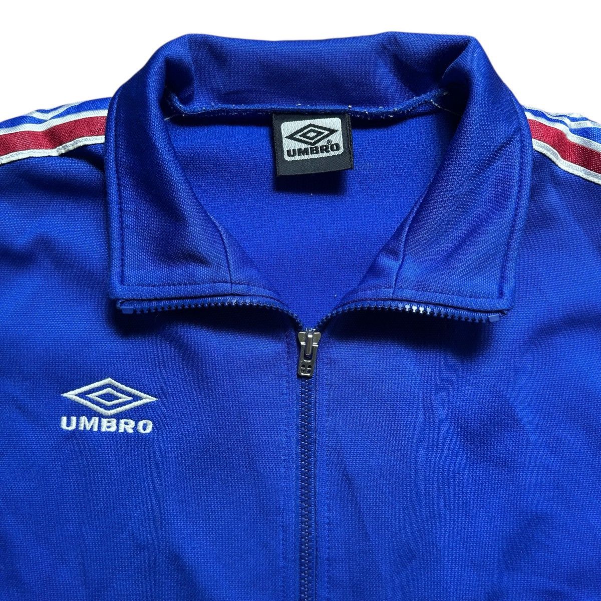Umbro Vintage Umbro Logo Jersey Jacket Size US L / EU 52-54 / 3 - 4 Thumbnail