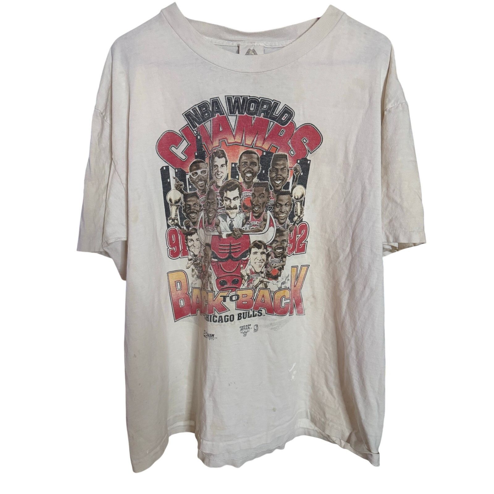 Generra Vintage Chicago Bulls Tee Size US XL / EU 56 / 4 - 1 Thumbnail