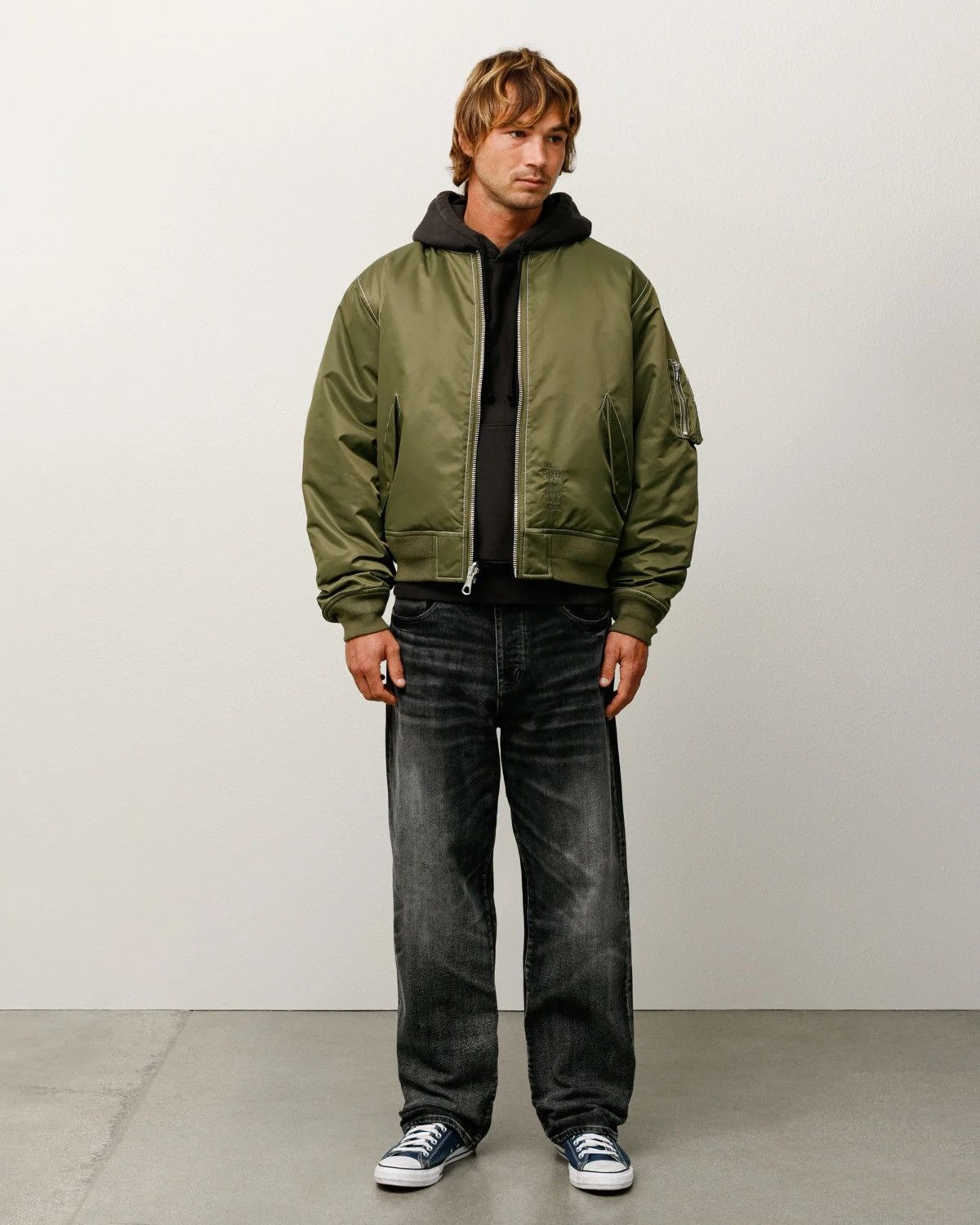 Stussy Stussy S Talk Melton Varsity Jacket | Grailed
