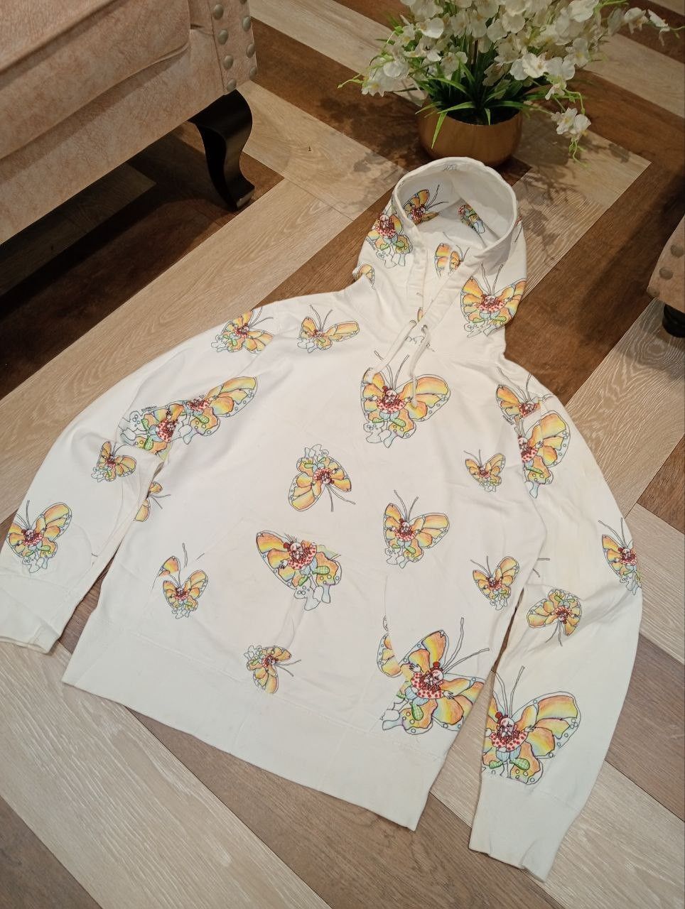 Supreme 2016 SUPREME GONZ BUTTERFLY HOODIE Size US S / EU 44-46 / 1 - 3 Thumbnail