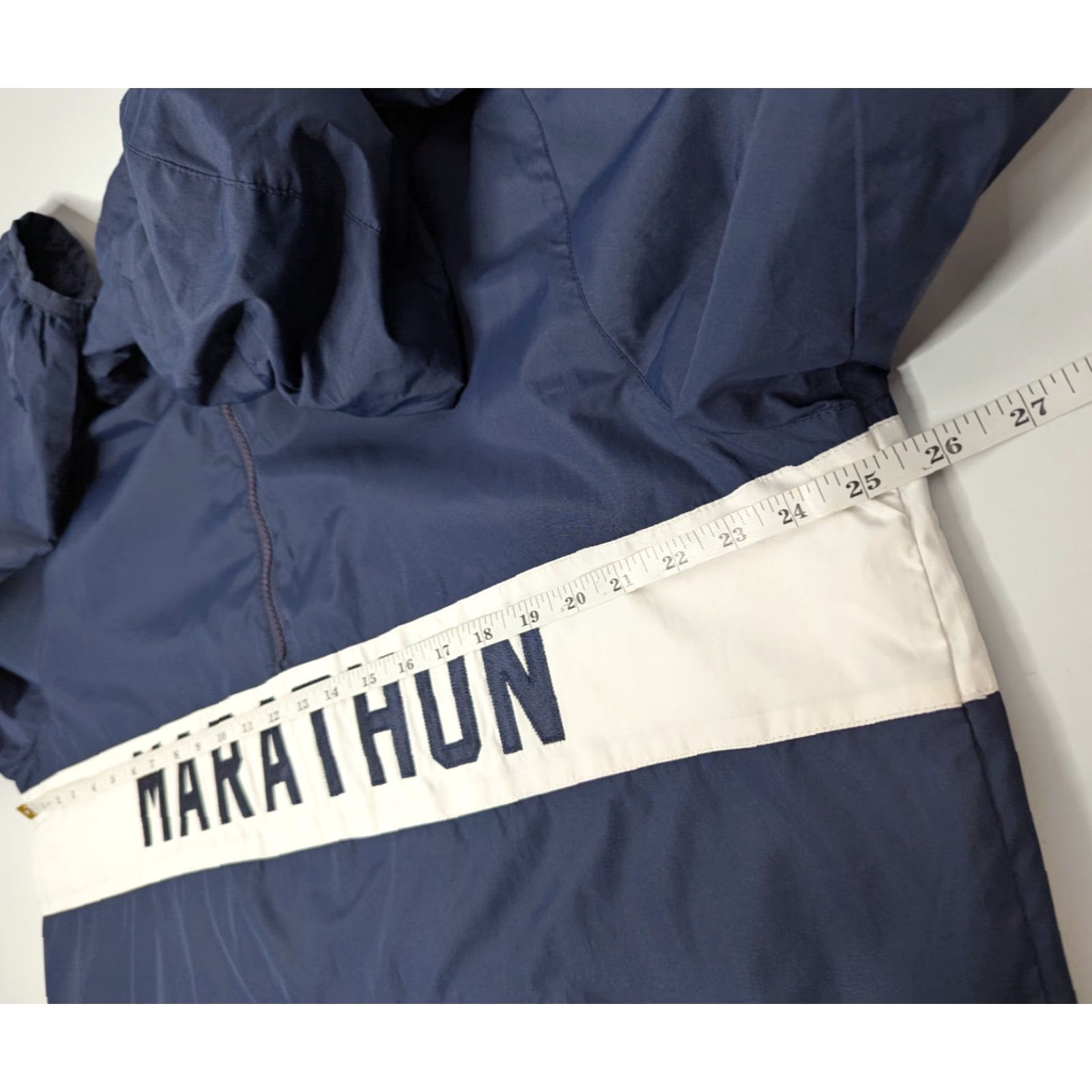 Vintage VINTAGE? No — (not vintage) The Marathon Clothing TMC Anorak Jacket Mens XL Navy Pullover Logo Crenshaw Size US XL / EU 56 / 4 - 7 Thumbnail