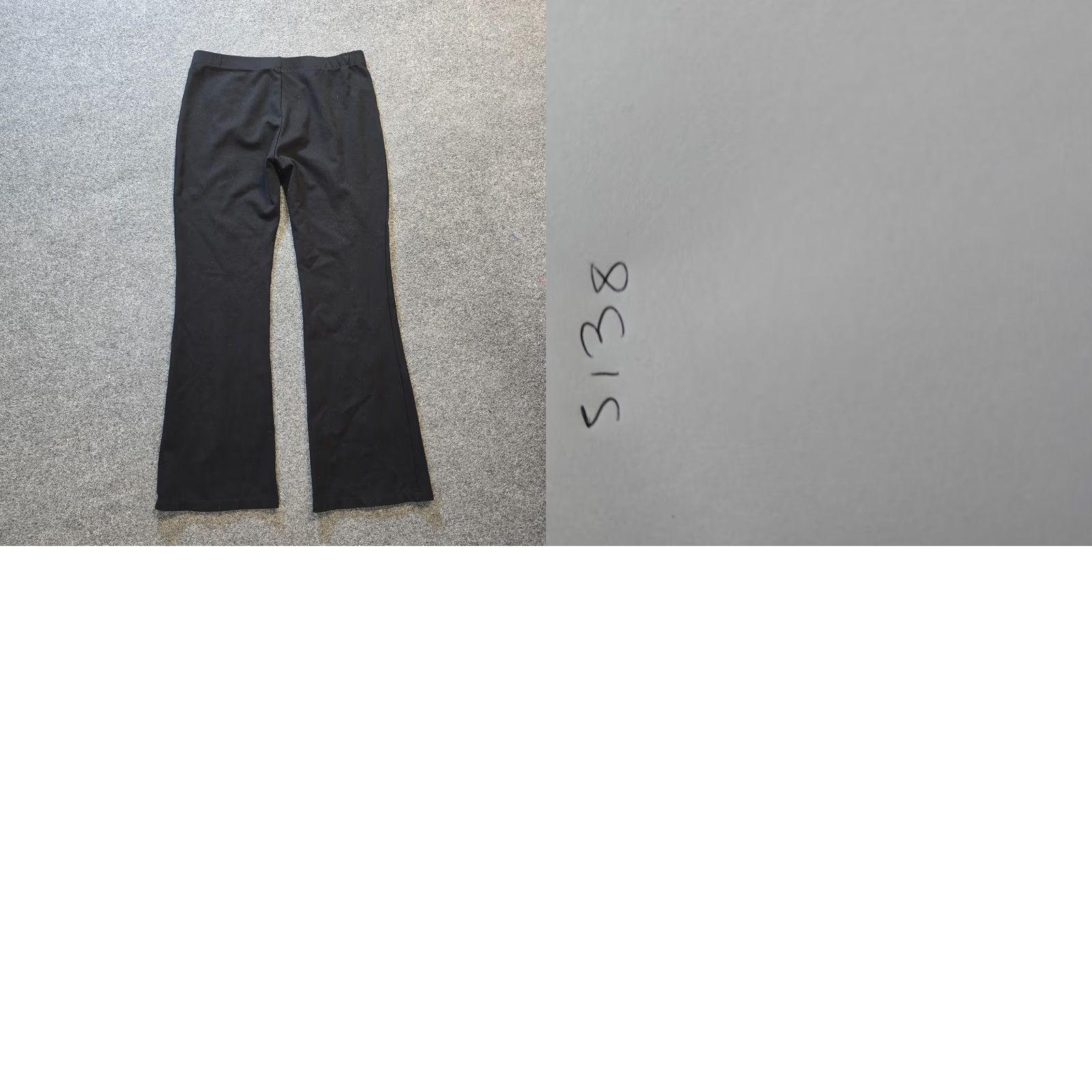 Vintage Clara Sun Woo Pants Womens Large Black Flare Pull On Stretch Capsule Casual Pants Womens Large Black Flare Pull On Stretch Capsule Casual Size 36" / US 14 / IT 50 - 8 Thumbnail