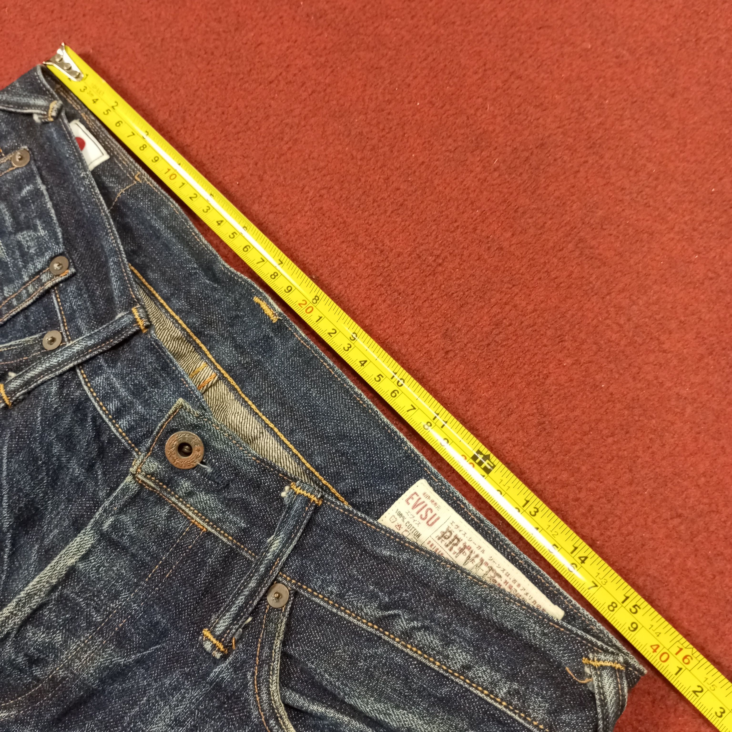 Evisu Evisu Jeans Japanese Brand Streetwear Custom Daicock Style Size US 31 - 7 Thumbnail