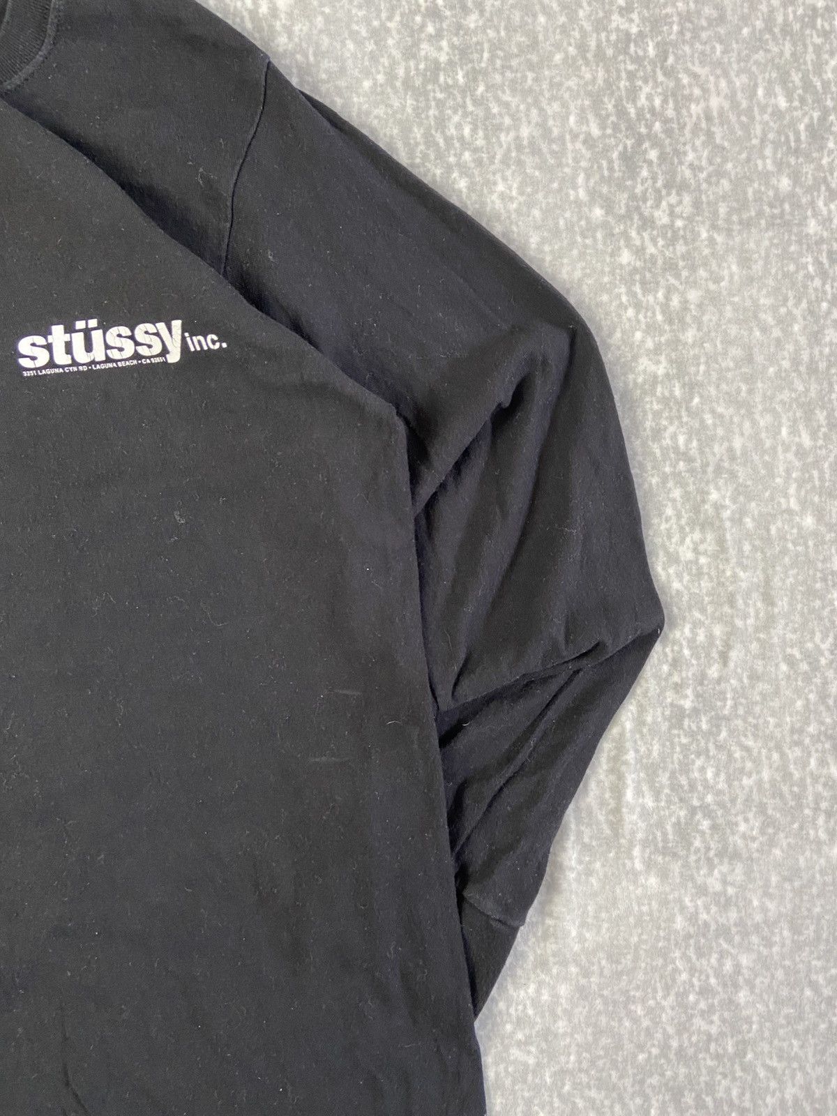 Stussy Stüssy Inc. Long Sleeve Tee with Chest logo Size US S / EU 44-46 / 1 - 2 Thumbnail