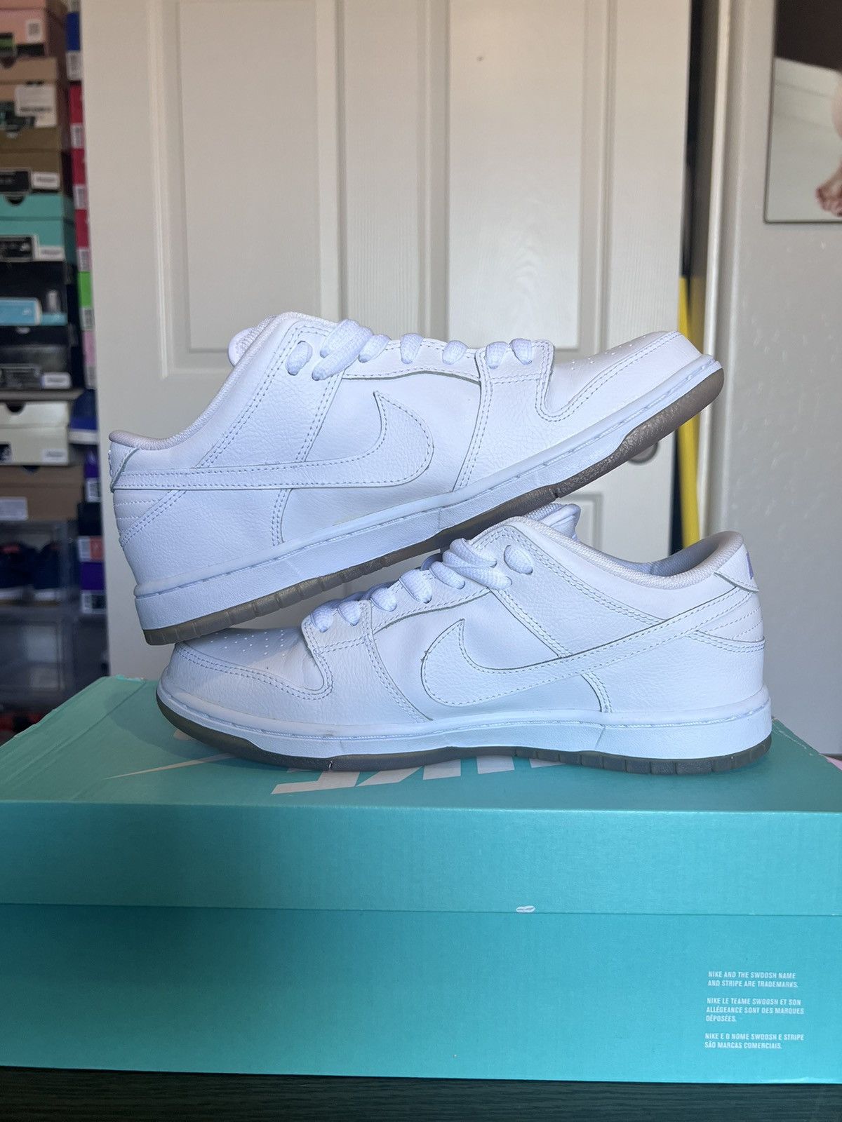 Nike Nike Dunk Pro Low White Ice *VNDS* Size US 8.5 / EU 41-42 - 2 Thumbnail