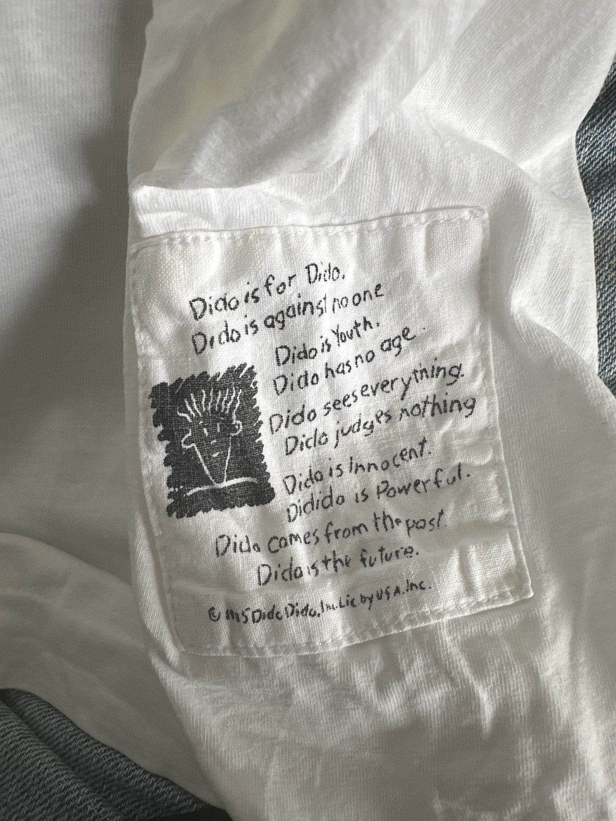 Vintage VINTAGE FIDO DIDO TEE Size US M / EU 48-50 / 2 - 3 Thumbnail