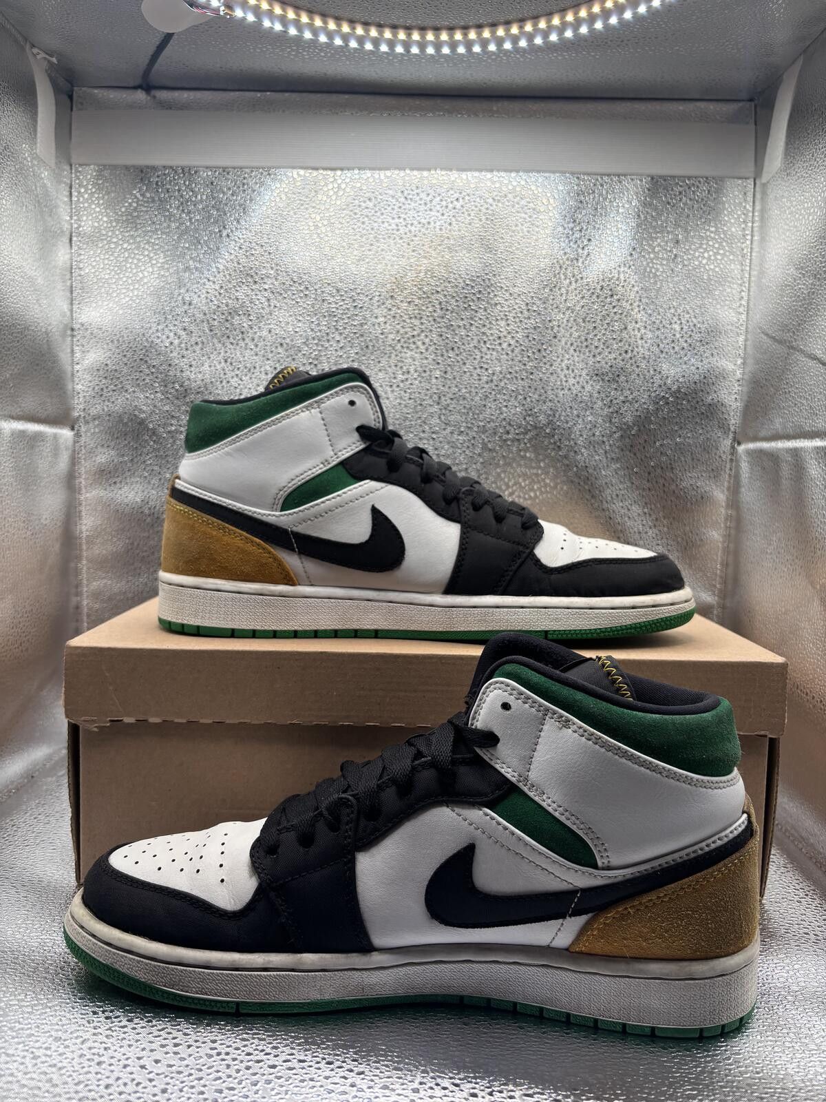 Jordan Brand Air Jordan 1 mid Oakland Size US 9.5 / EU 42-43 - 5 Thumbnail