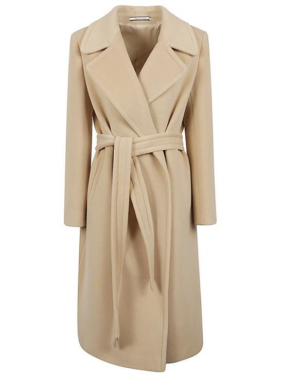 Tagliatore TAGLIATORE Women Coats MOLLY D70015A1345 Beige Size M / US 6-8 / IT 42-44 - 1 Thumbnail