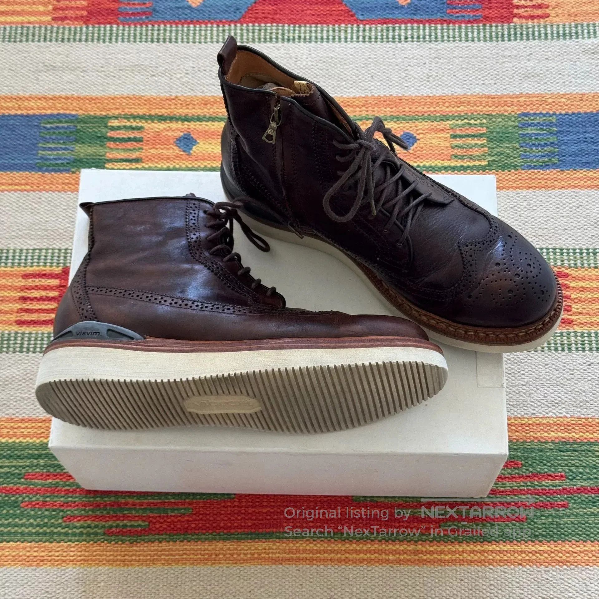 Visvim visvim patrician hi folk boots size M9.5. Size US 9.5 / EU 42-43 - 6 Thumbnail