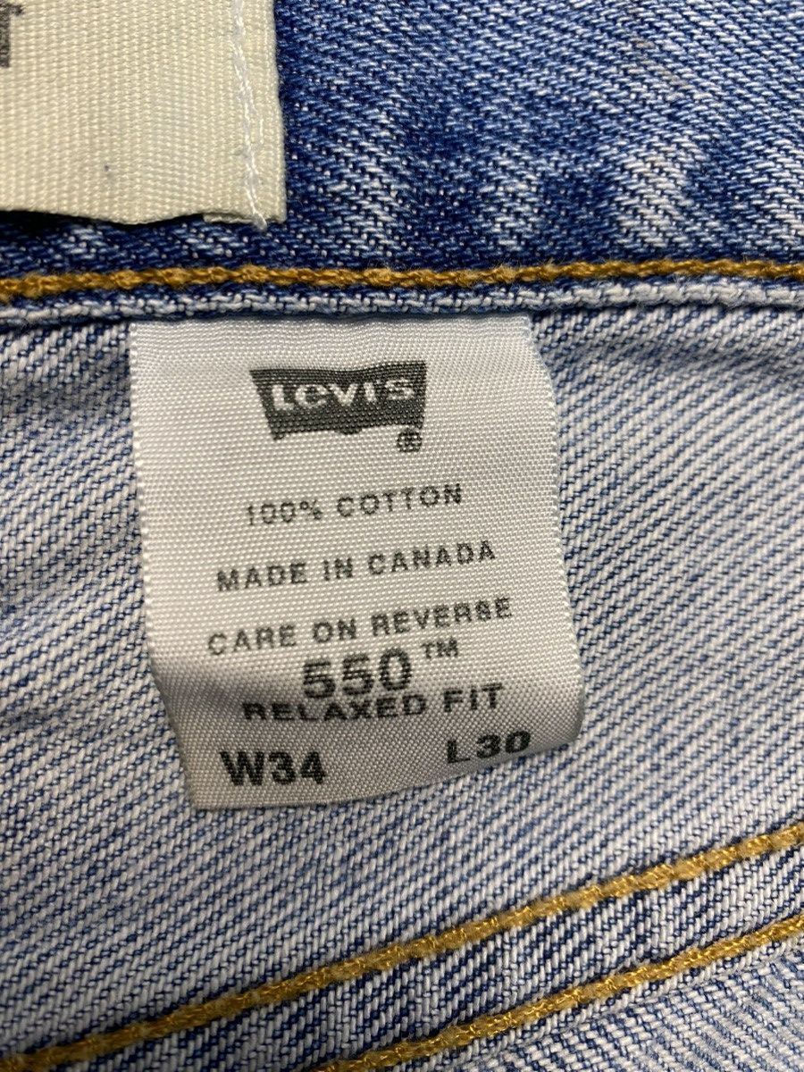Levi's Vintage Levi’s 550 Relaxed Fit Blue Denim Pants single r Size US 34 / EU 50 - 14 Thumbnail