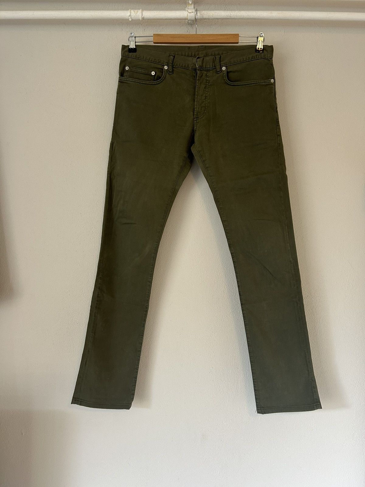 image of Dior Army Green Jeans, Men's (Size 32)