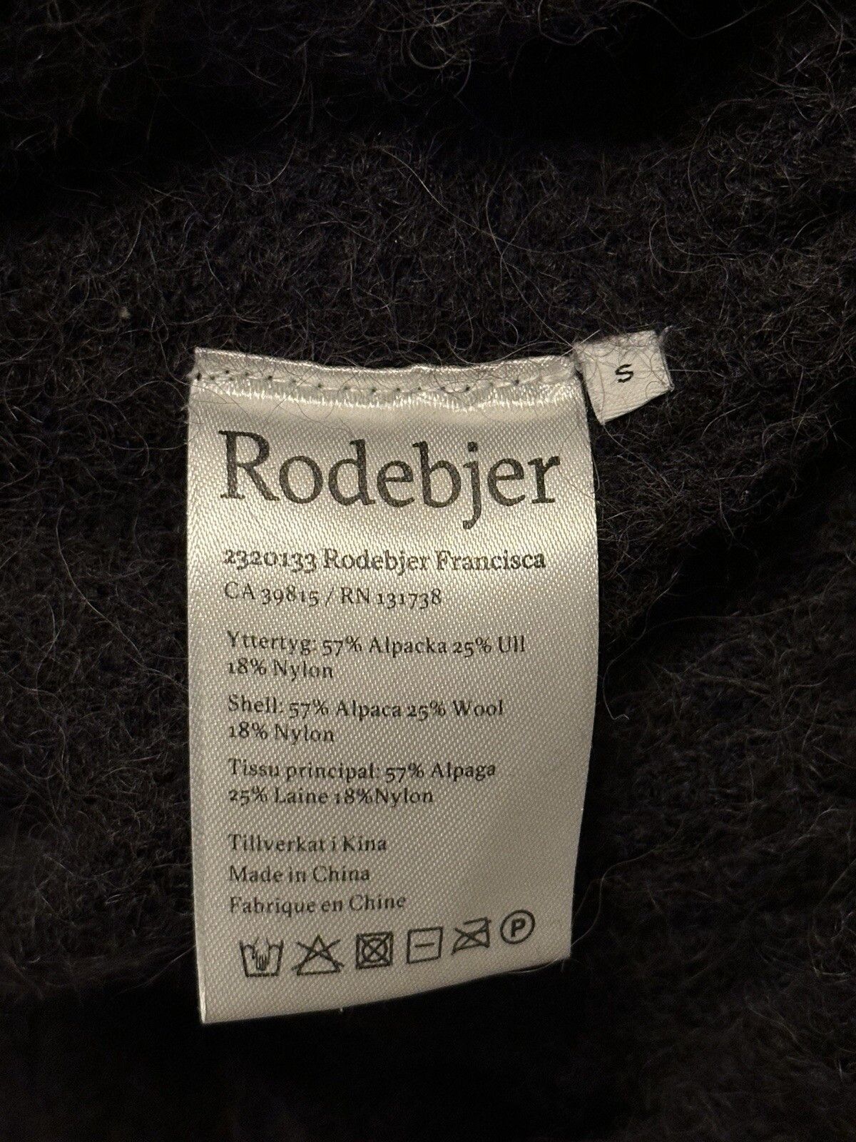 Rodebjer Rodebjer Alpaca Wool Womens Sweater Jumper Size S Size S / US 4 / IT 40 - 11 Thumbnail