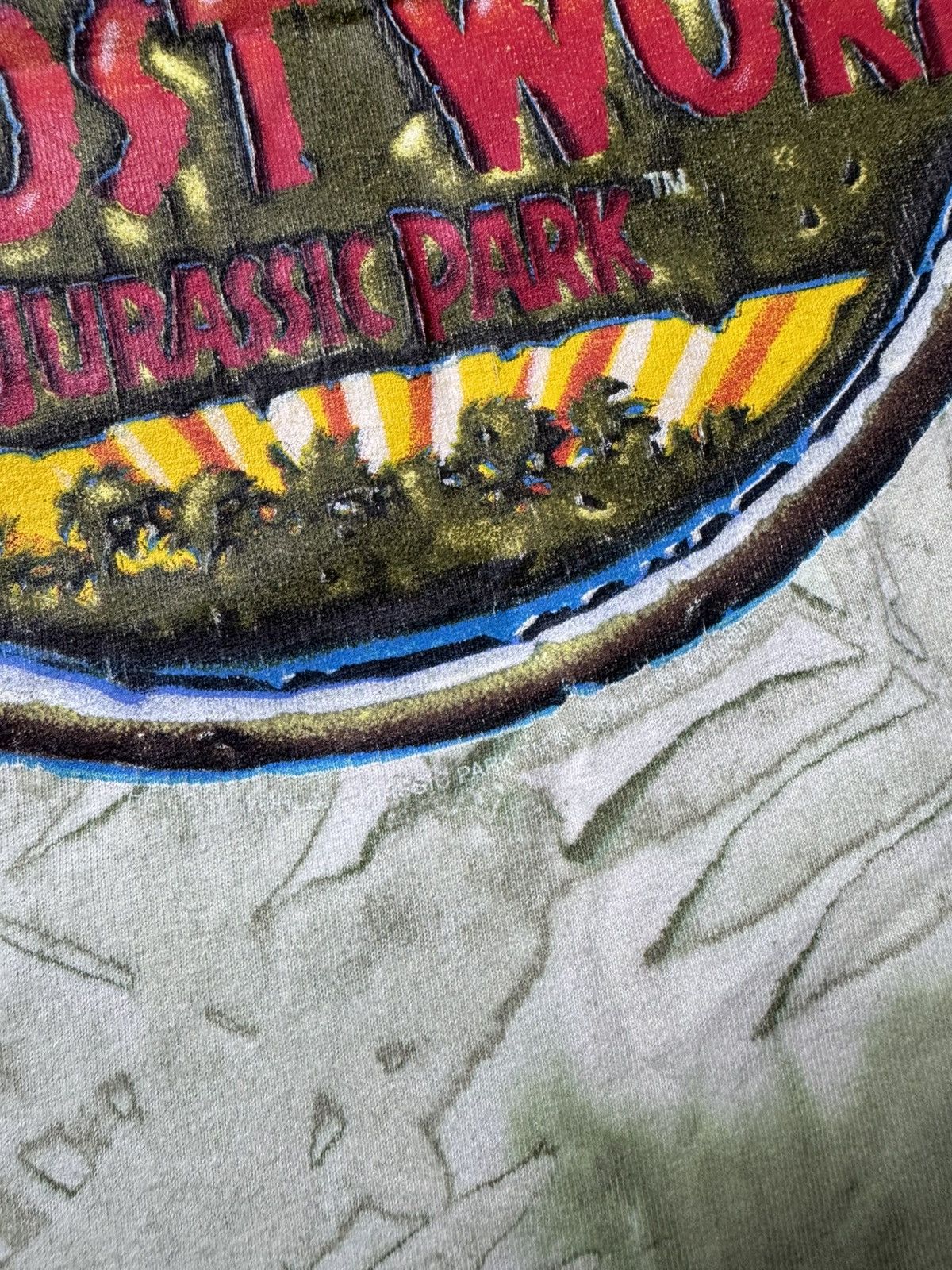 Vintage Vintage The Lost World Jurassic Park 1997 Size US XL / EU 56 / 4 - 2 Thumbnail