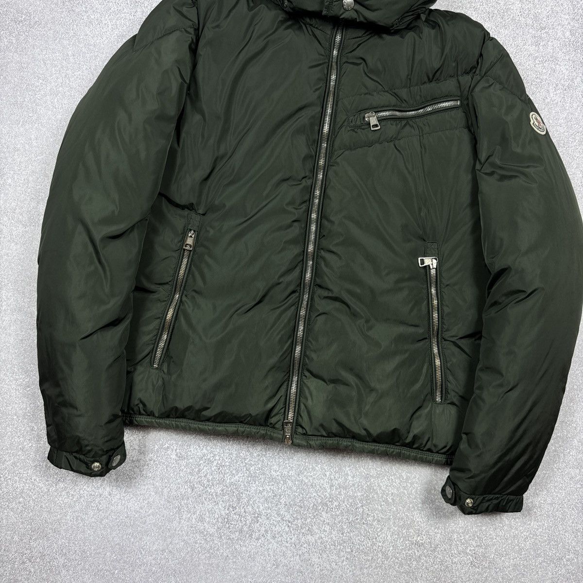 Moncler Men`s Moncler Brad Green Nylon Puffer Jacket Size 2 / M Size US M / EU 48-50 / 2 - 6 Thumbnail