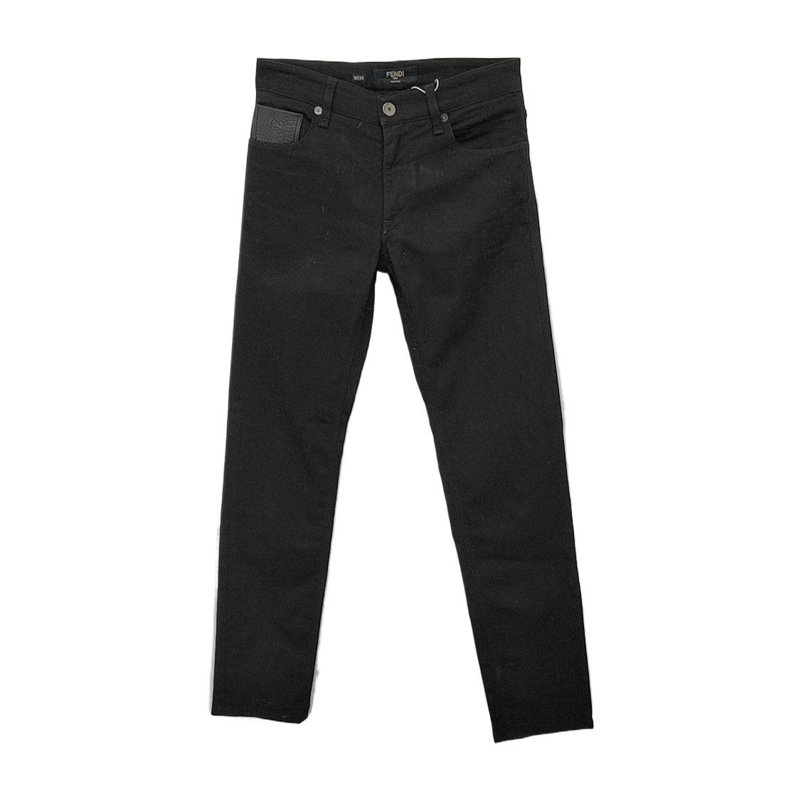 Fendi Fendi Black Denim Jeans Size 30 Size US 30 / EU 46 - 1 Thumbnail