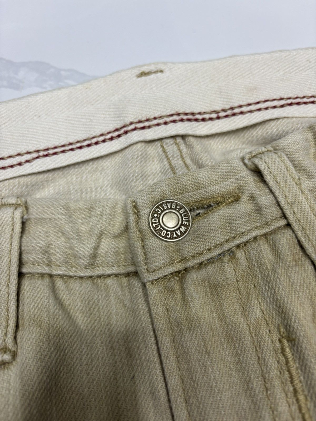 Hysteric Glamour SICK🔥BLUE WAY JAPAN FLARE DENIM PANTS Size US 31 - 9 Thumbnail