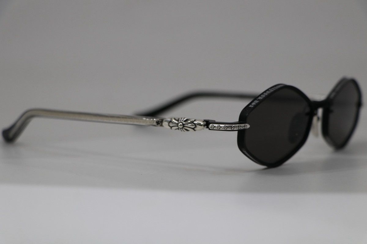 Chrome Hearts Chrome Hearts NIP SLIP Sunglasses Black/Silver New Size ONE SIZE - 5 Thumbnail