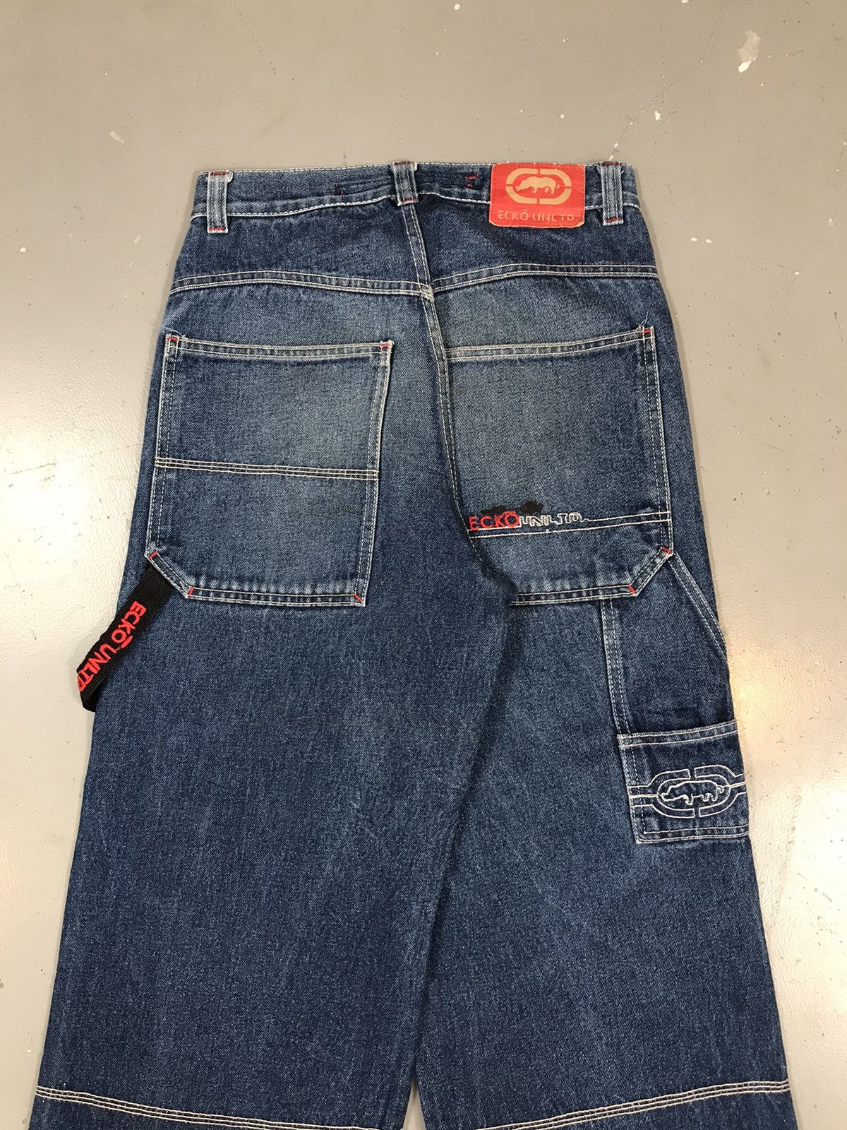 JNCO × Vintage Vintage Ecko big pocket carpenter baggy denim Size US 28 / EU 44 - 9 Thumbnail