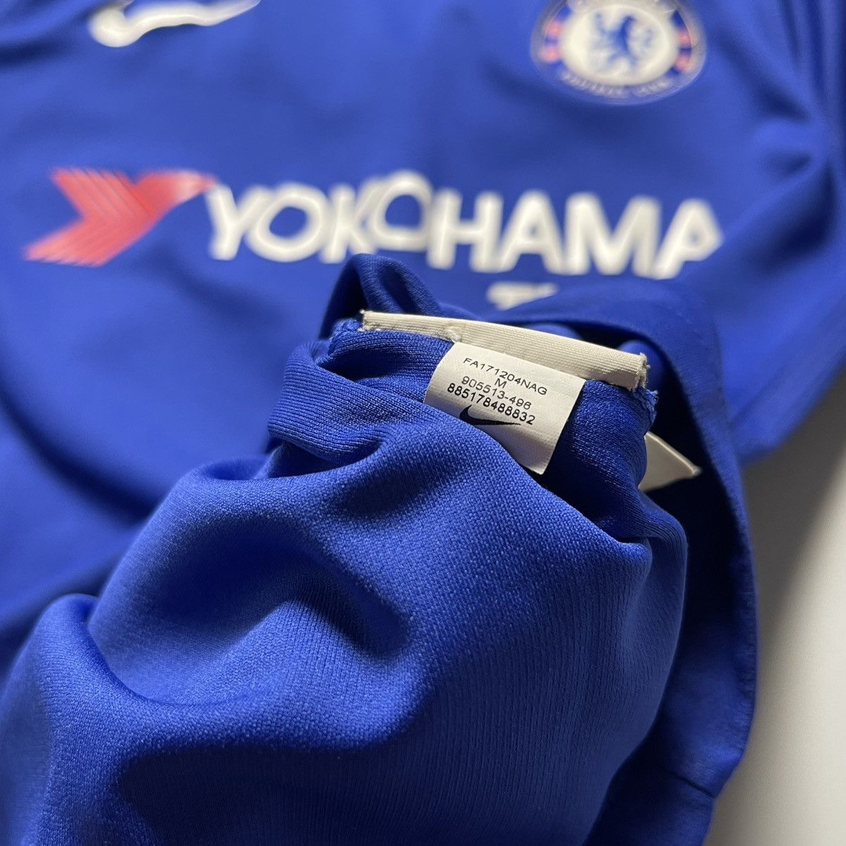 Nike × Vintage CHELSEA NIKE 2017/2018 FOOTBALL HOME SOCCER JERSEY #10 Size US M / EU 48-50 / 2 - 10 Thumbnail