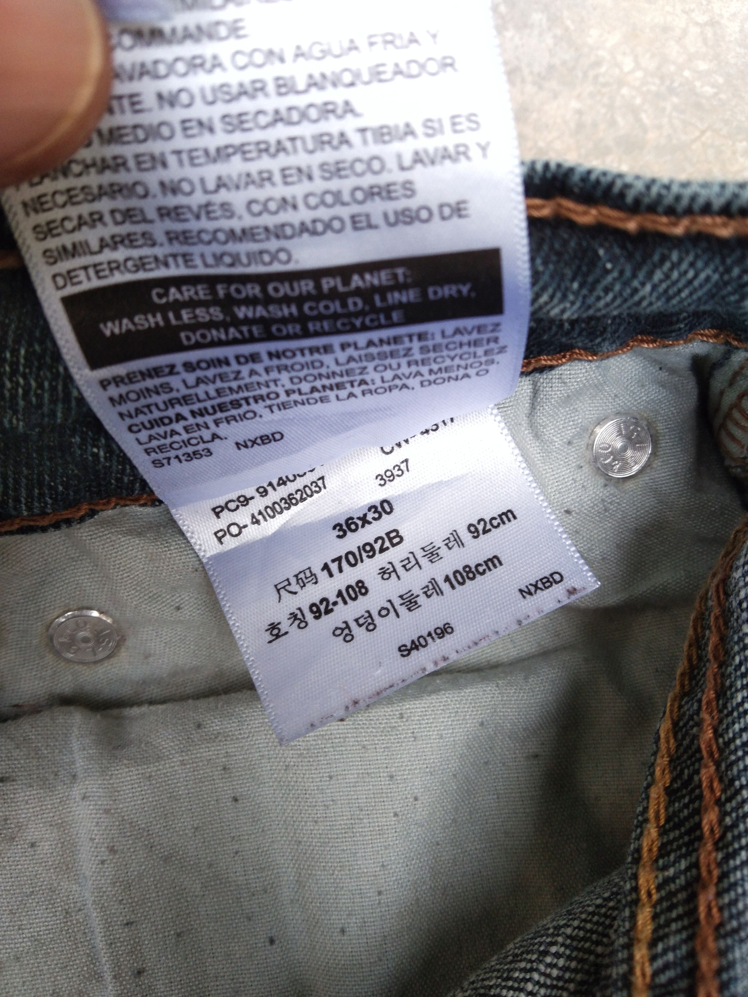 Levi's Vintage Levi's Signature Relaxed Jeans 36x30 Size US 36 / EU 52 - 7 Thumbnail
