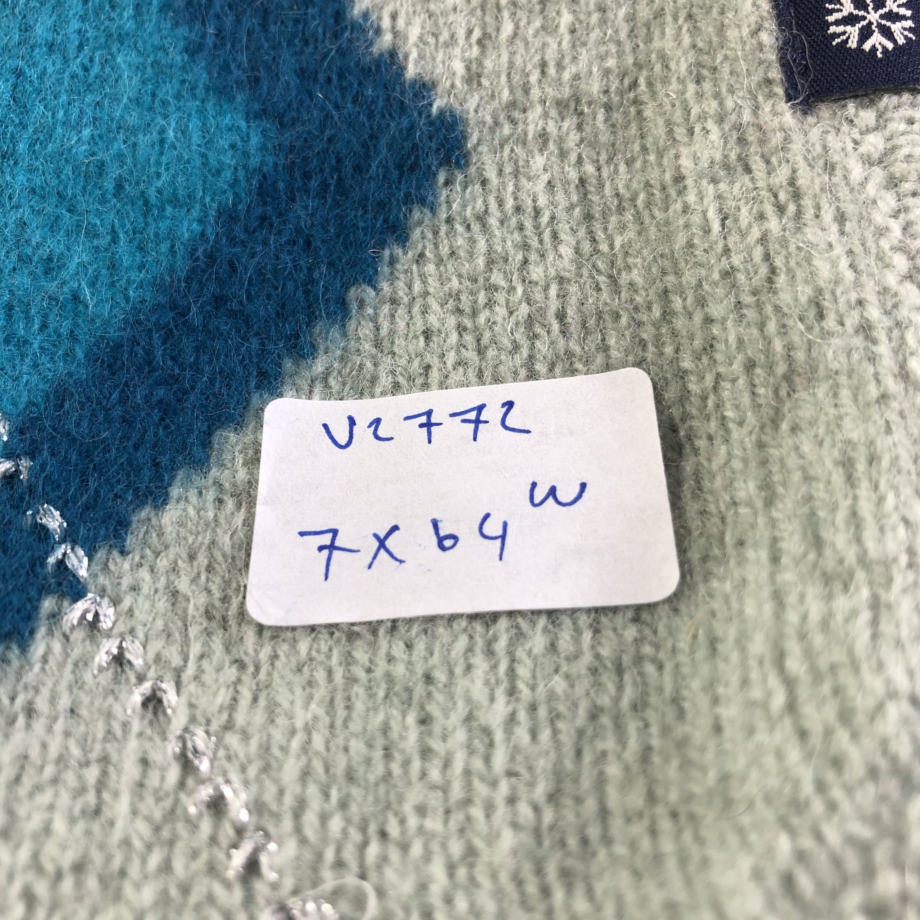 Gap Gap Diamond Wool Scarf Muffler Neckwear V2772 Size ONE SIZE - 9 Thumbnail