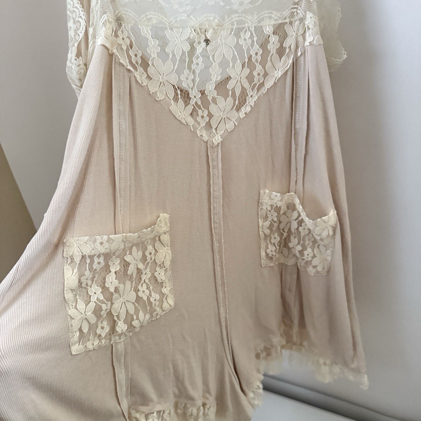 Other POL Clothing Romantic Boho Baby Doll Tank Lace Day to Night Size M / US 6-8 / IT 42-44 - 7 Thumbnail