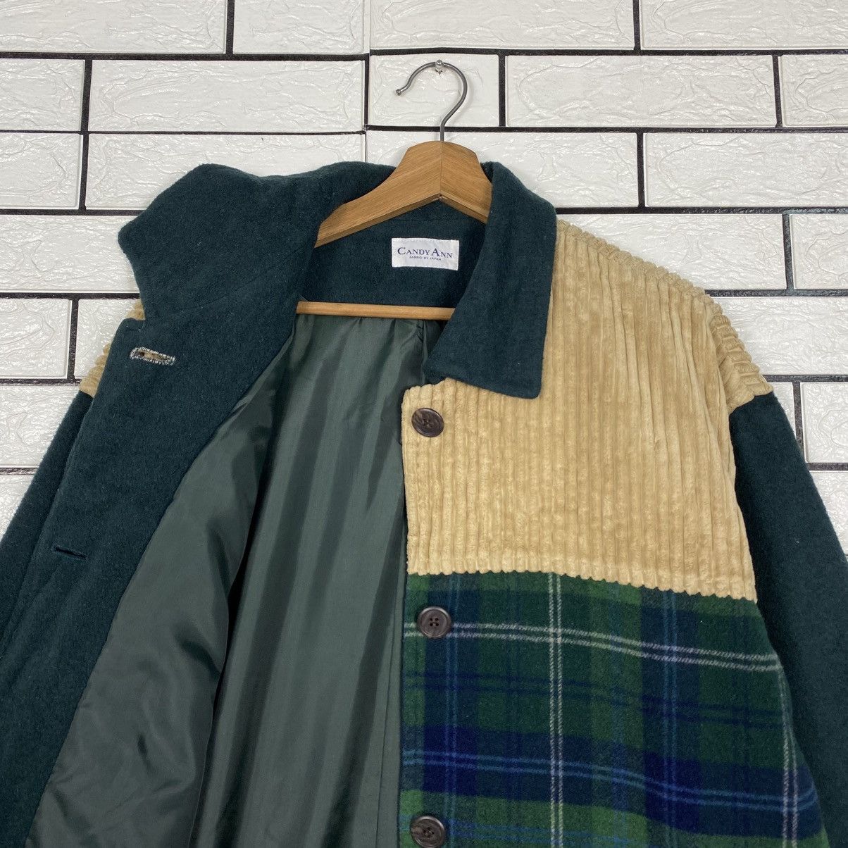 Issey Miyake 📌Vintage Wool Chore Jacket Candy Ann Japan Corduroy Parts Size US M / EU 48-50 / 2 - 13 Thumbnail