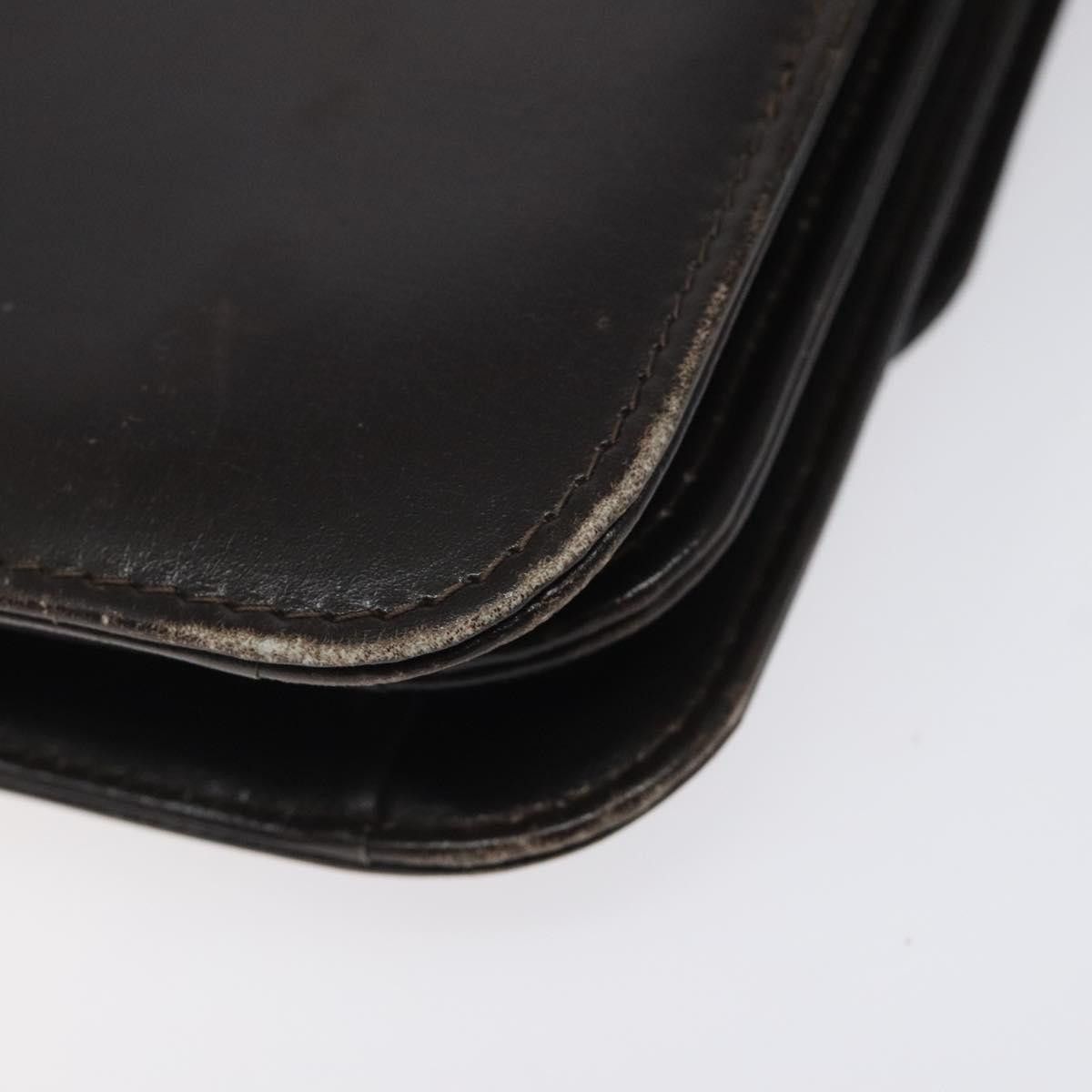 Gucci GUCCI Shoulder Bag Leather Brown Gold Size ONE SIZE - 16 Thumbnail