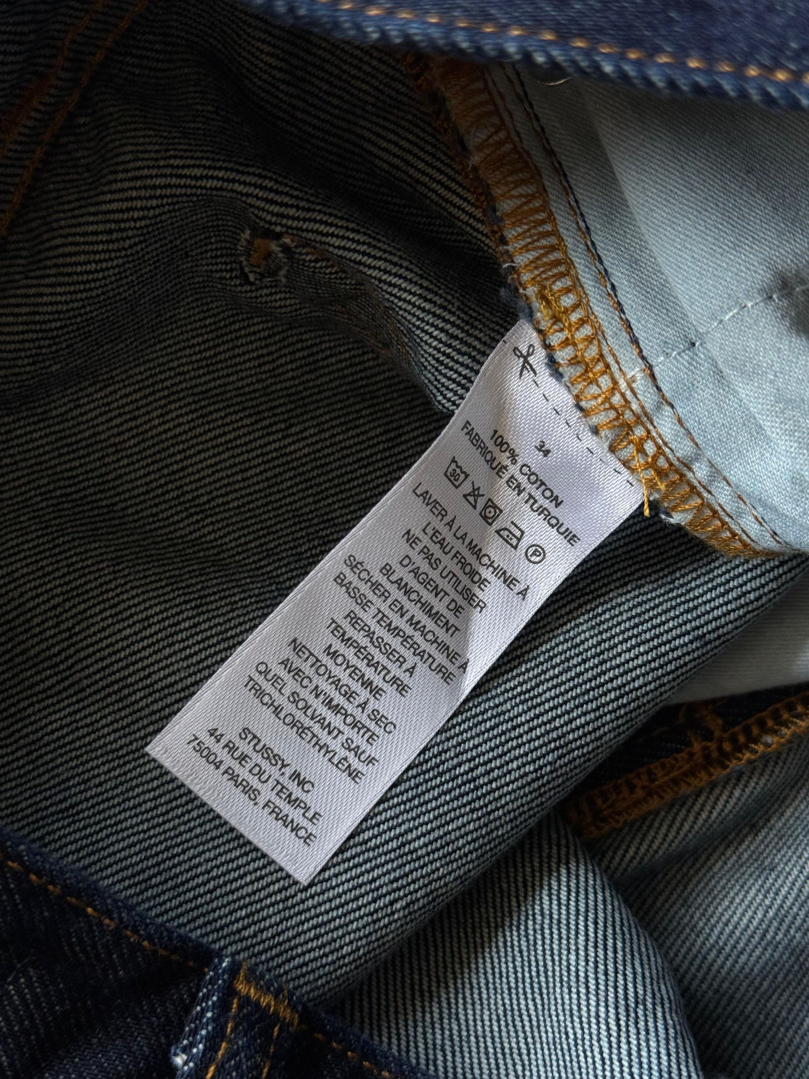 Stussy CC28 Relaxed Raw Denim in Navy Size US 34 / EU 50 - 6 Thumbnail