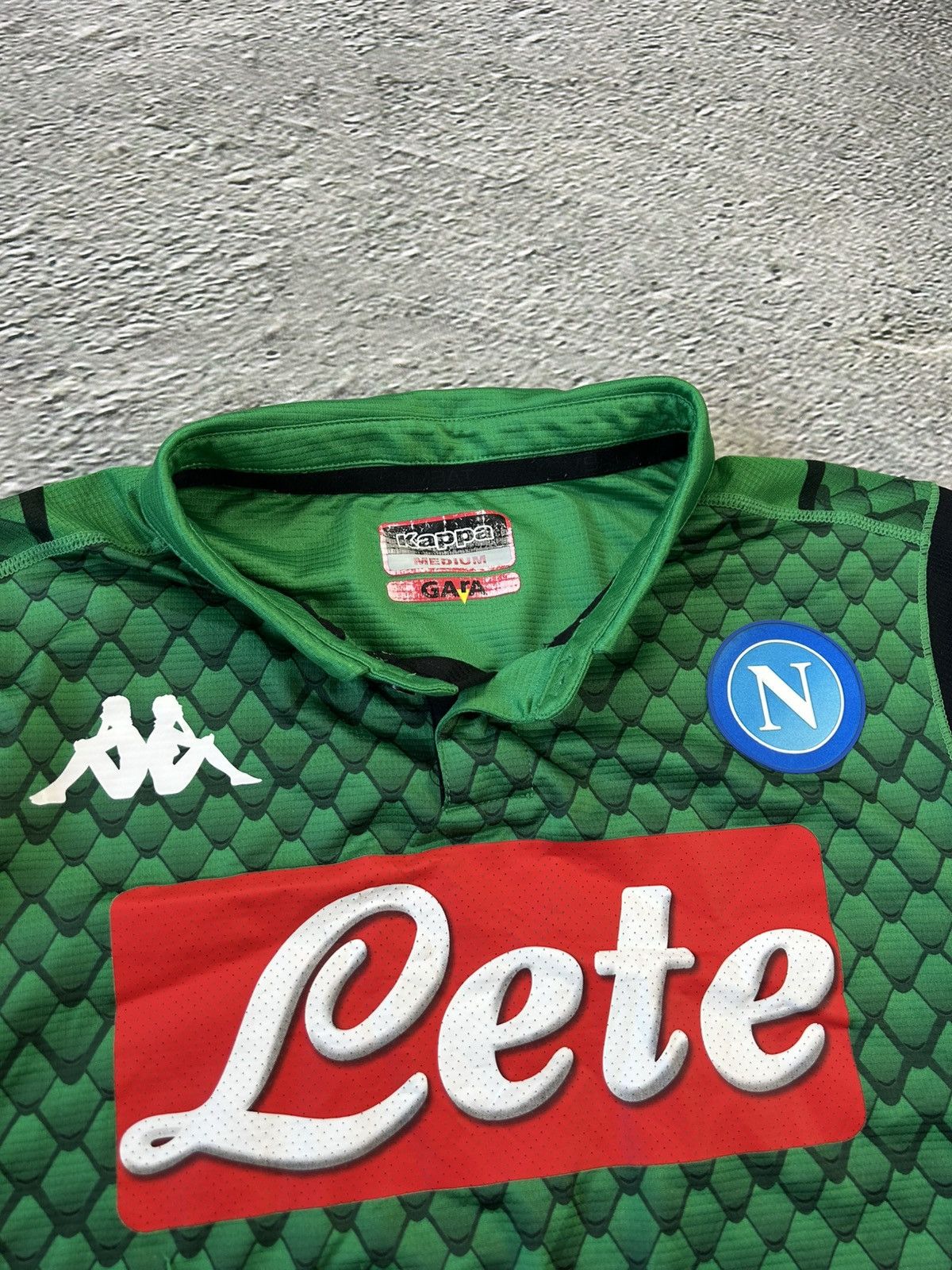 Kappa Napoli Kappa Jersey Goalkeeper green snake rare 2018 19 Size US M / EU 48-50 / 2 - 2 Thumbnail