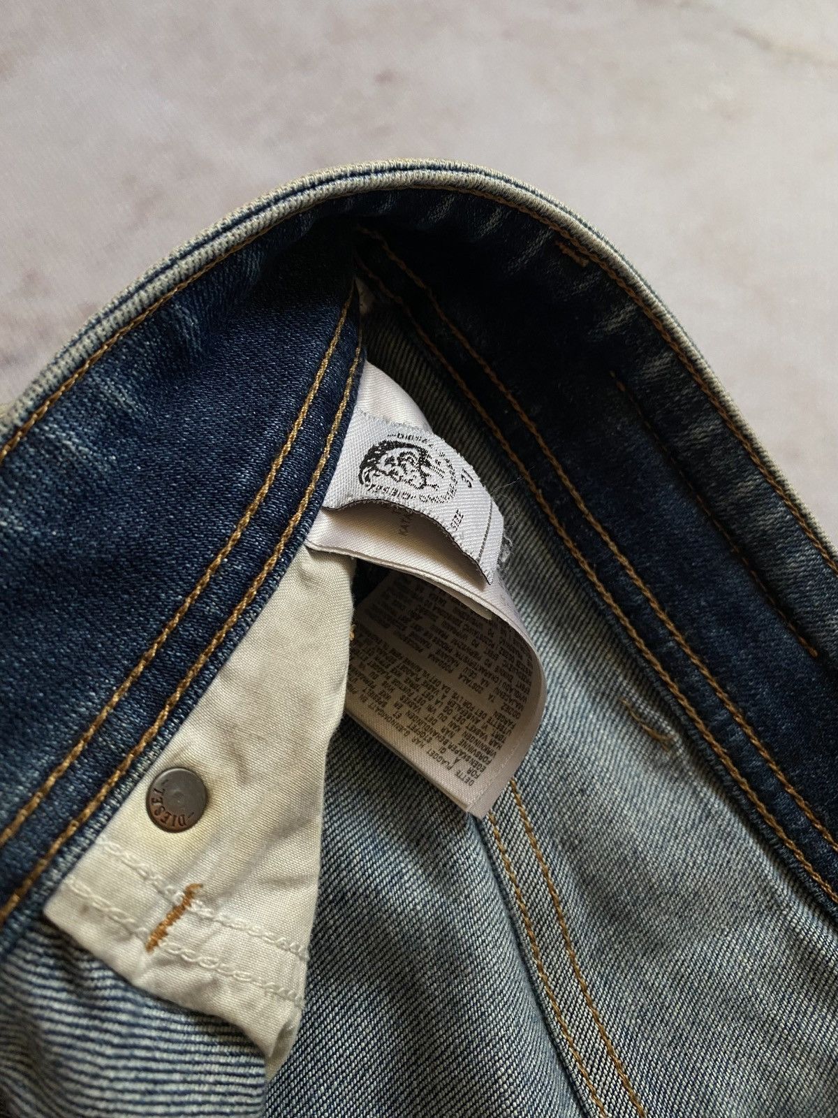 Diesel × Faded Glory Diesel Vintage Faded Denim Skinny Pants Avant Garde style Size US 31 - 8 Thumbnail