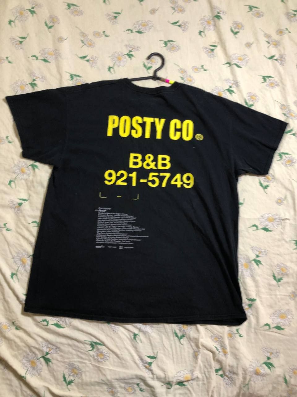 POST&CO Vintage big logo POST&CO T-Shirt crazy Y2K size L Size US L / EU 52-54 / 3 - 16 Thumbnail