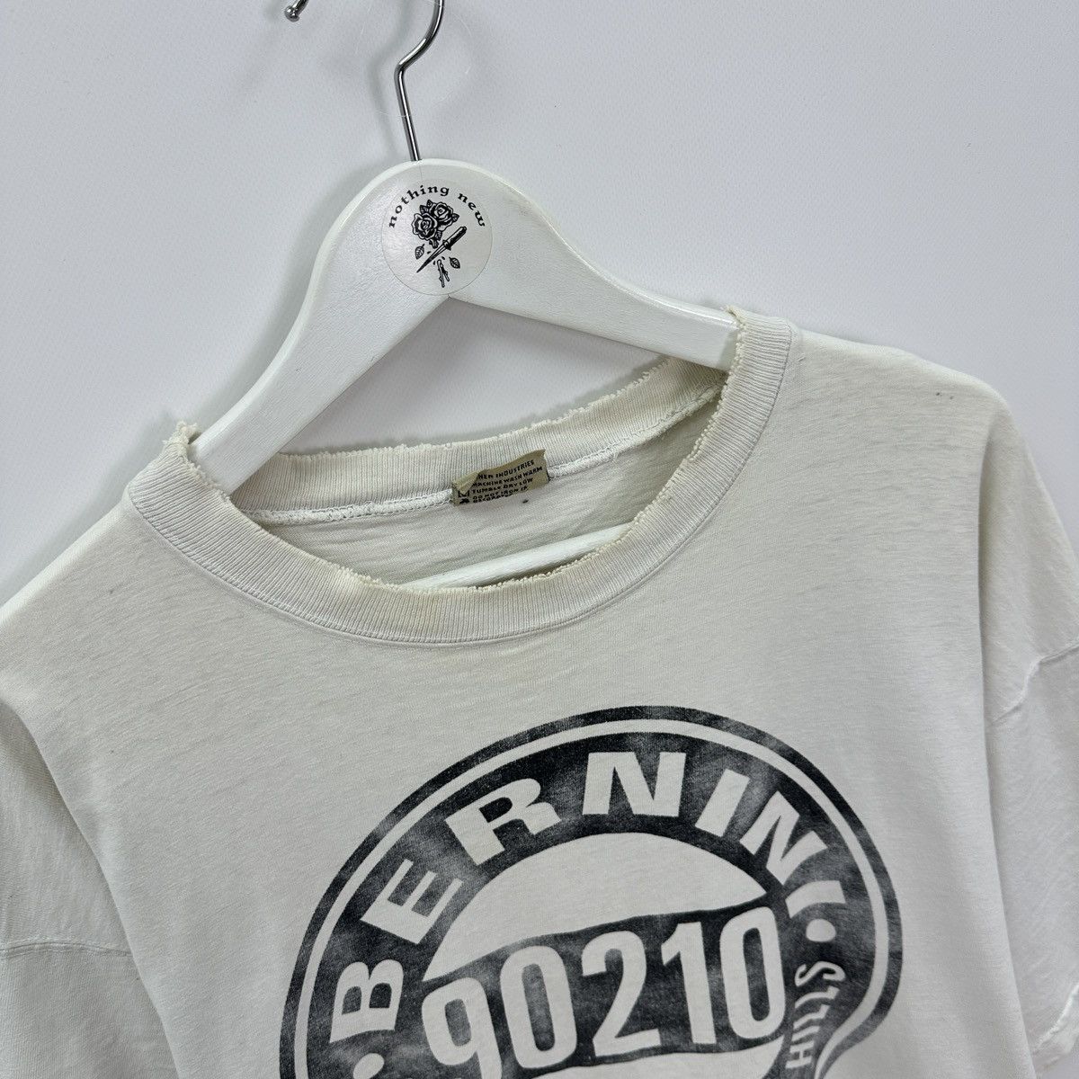 Vintage Vintage 90s 90210 Beverly Hills Bernini Rodeo drives tee y2k Size US XL / EU 56 / 4 - 6 Thumbnail