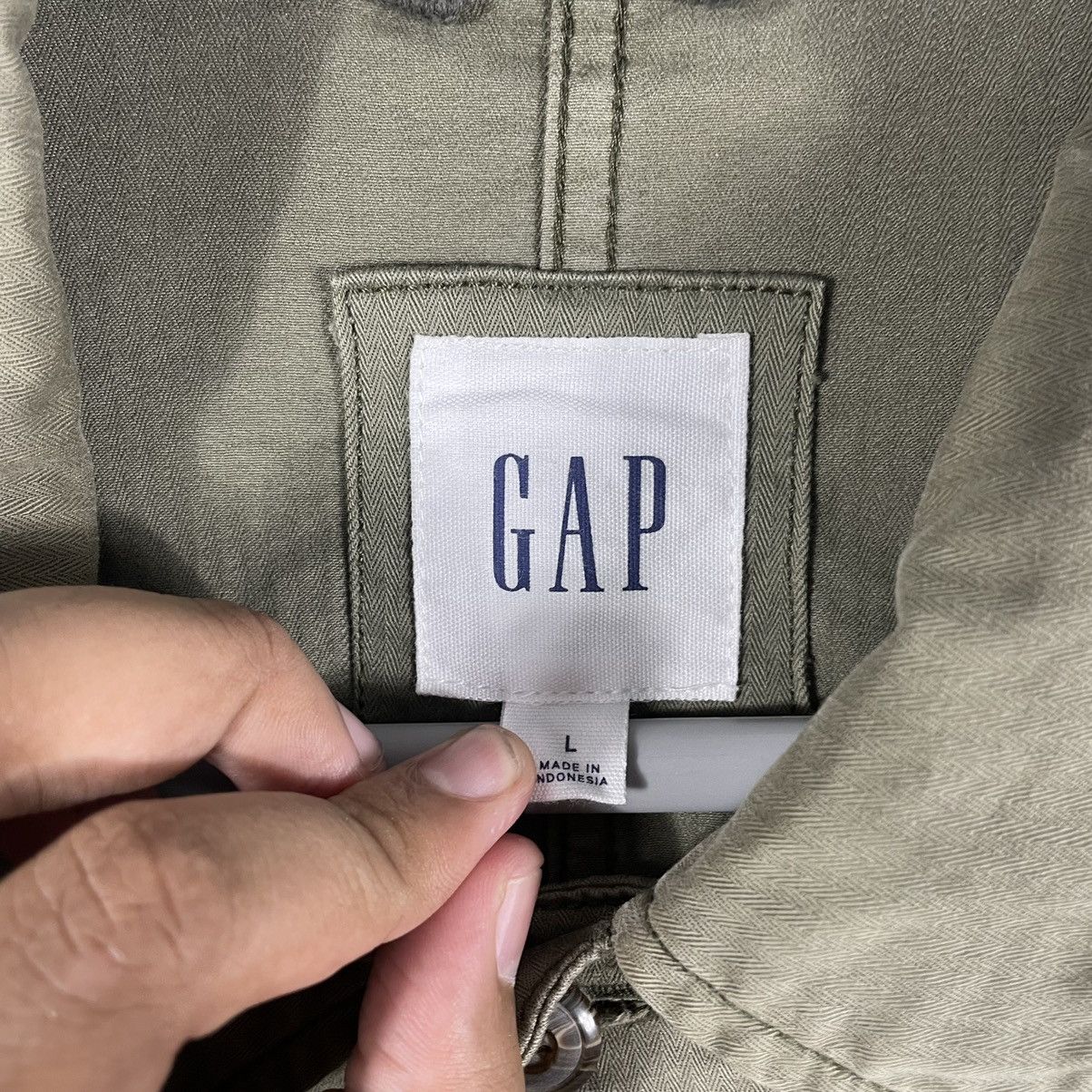 Gap × Vintage 🔥Rare🔥Vintage GAP Double Pocket Military Styles Chore Jacket Size US M / EU 48-50 / 2 - 13 Thumbnail