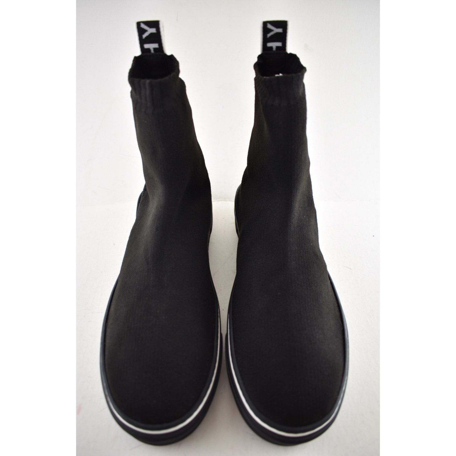 Givenchy Givenchy George V Sock Black White High Top Knit Sneaker 43 Size US 10 / EU 43 - 5 Thumbnail