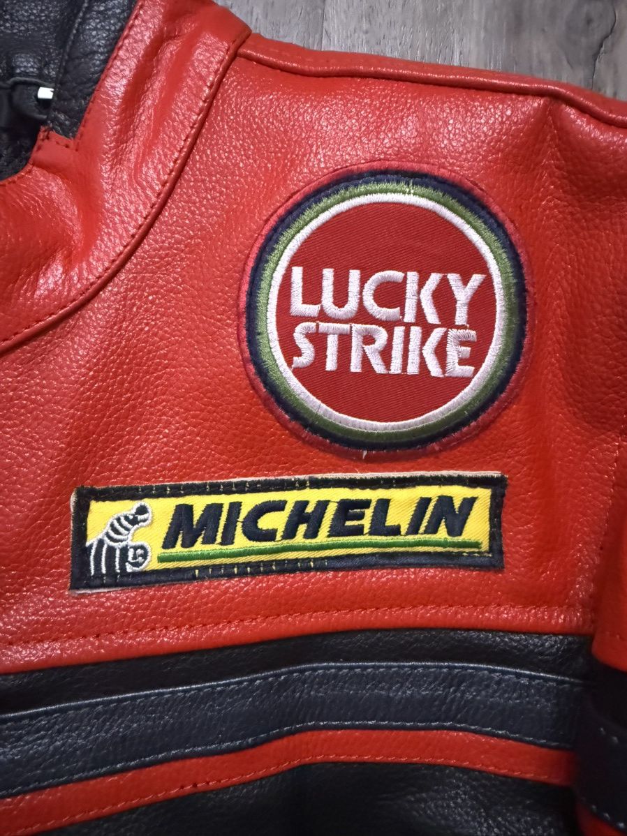 Genuine Leather Lucky Strike Racing Leather Jacket Size US S / EU 44-46 / 1 - 5 Thumbnail
