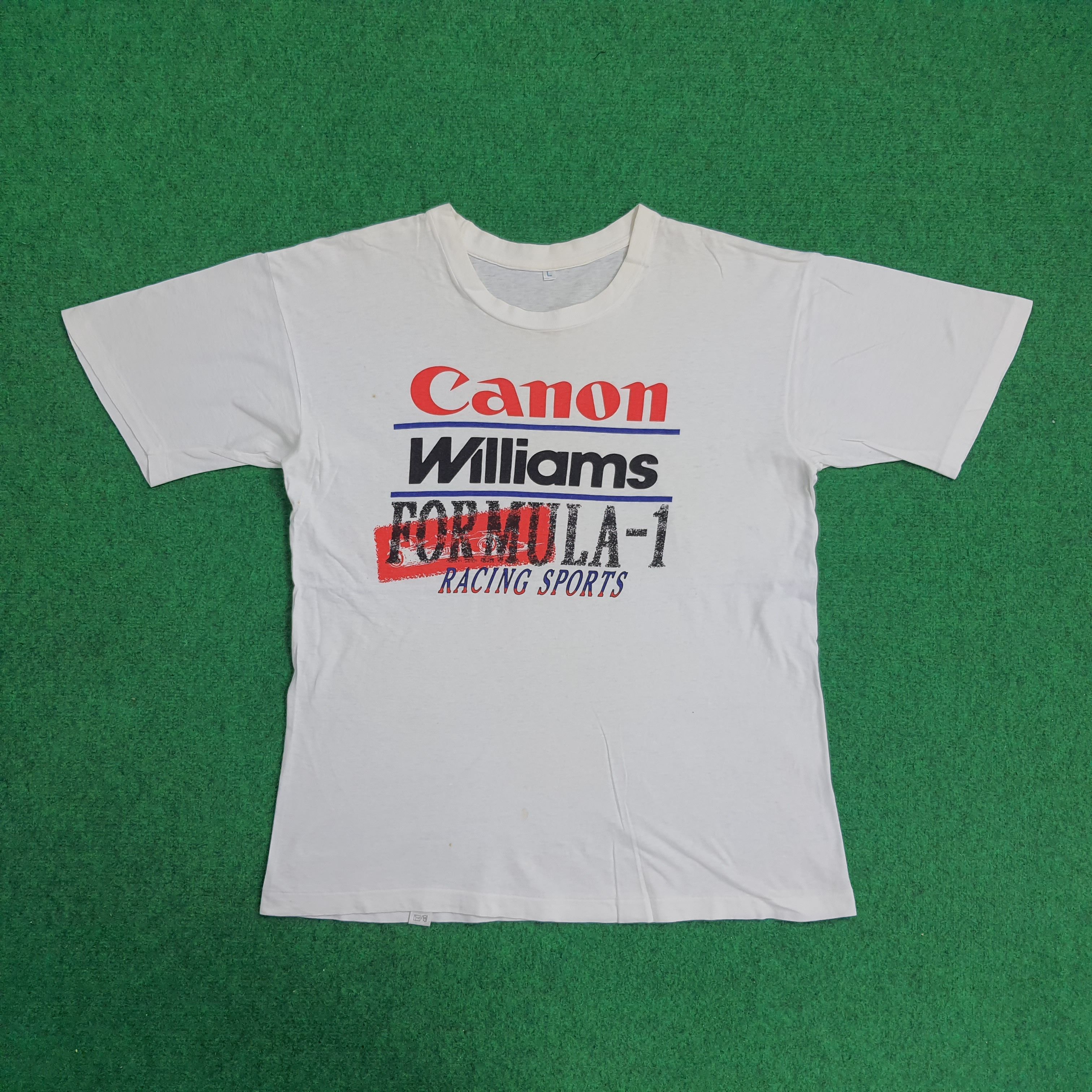 CANON Formula 1 Racing Sport Tshirt