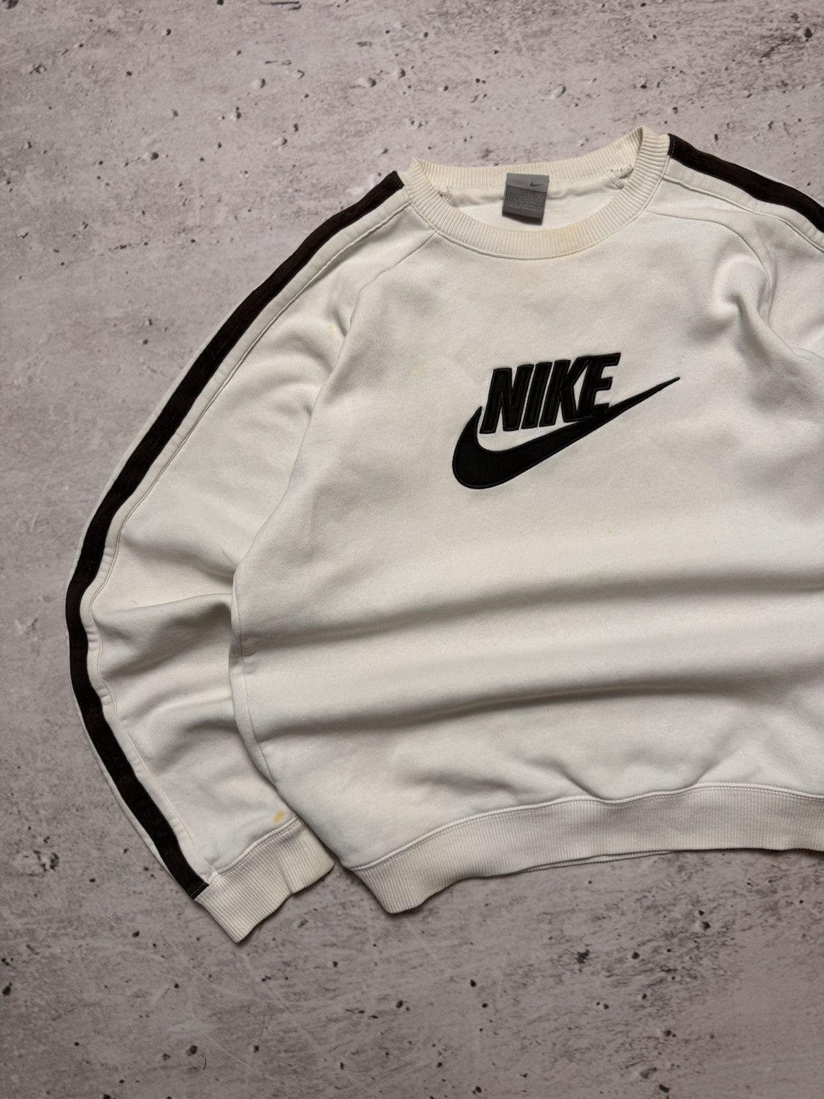 Nike × Vintage NIKE VINTAGE CENTER LOGO OVERSIZE BOXY SWEATSHIRT Size US M / EU 48-50 / 2 - 2 Thumbnail