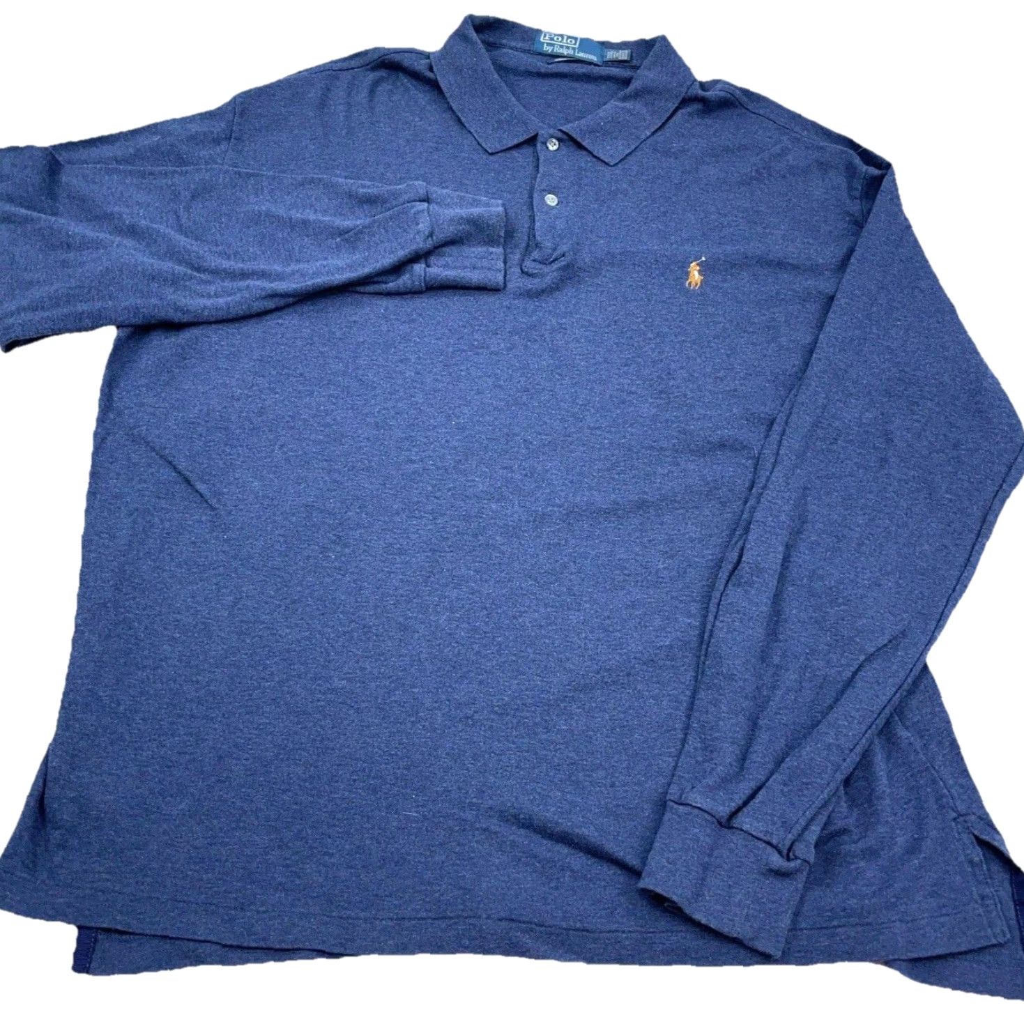 Polo Ralph Lauren Polo Ralph Lauren Polo Shirt Men 2XL Blue Cotton Jersey Regular Shirt Mens Polo Blue 2XL Polo Ralph Lauren Polo Shirt Casual Golf Rugby Size US XXL / EU 58 / 5 - 2 Thumbnail