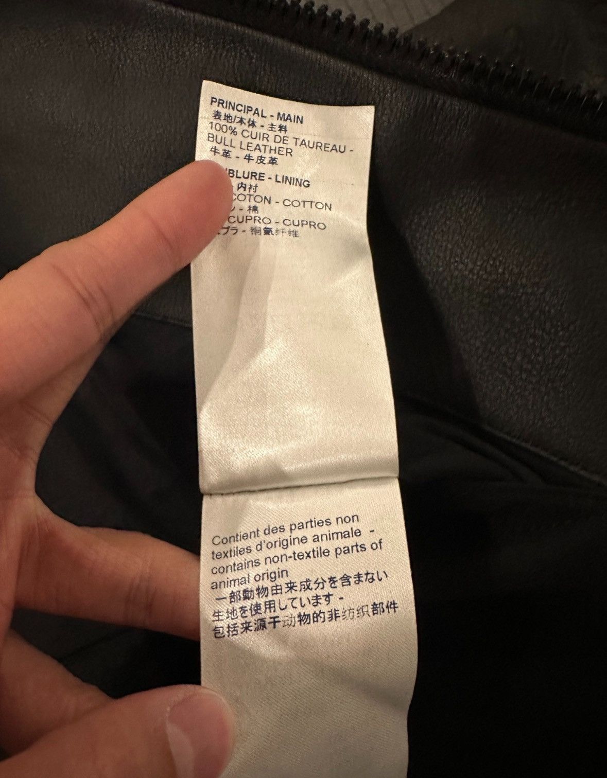 Louis Vuitton Louis Vuitton Black presbyopic tactical leather jacket 2501 Size US M / EU 48-50 / 2 - 9 Thumbnail