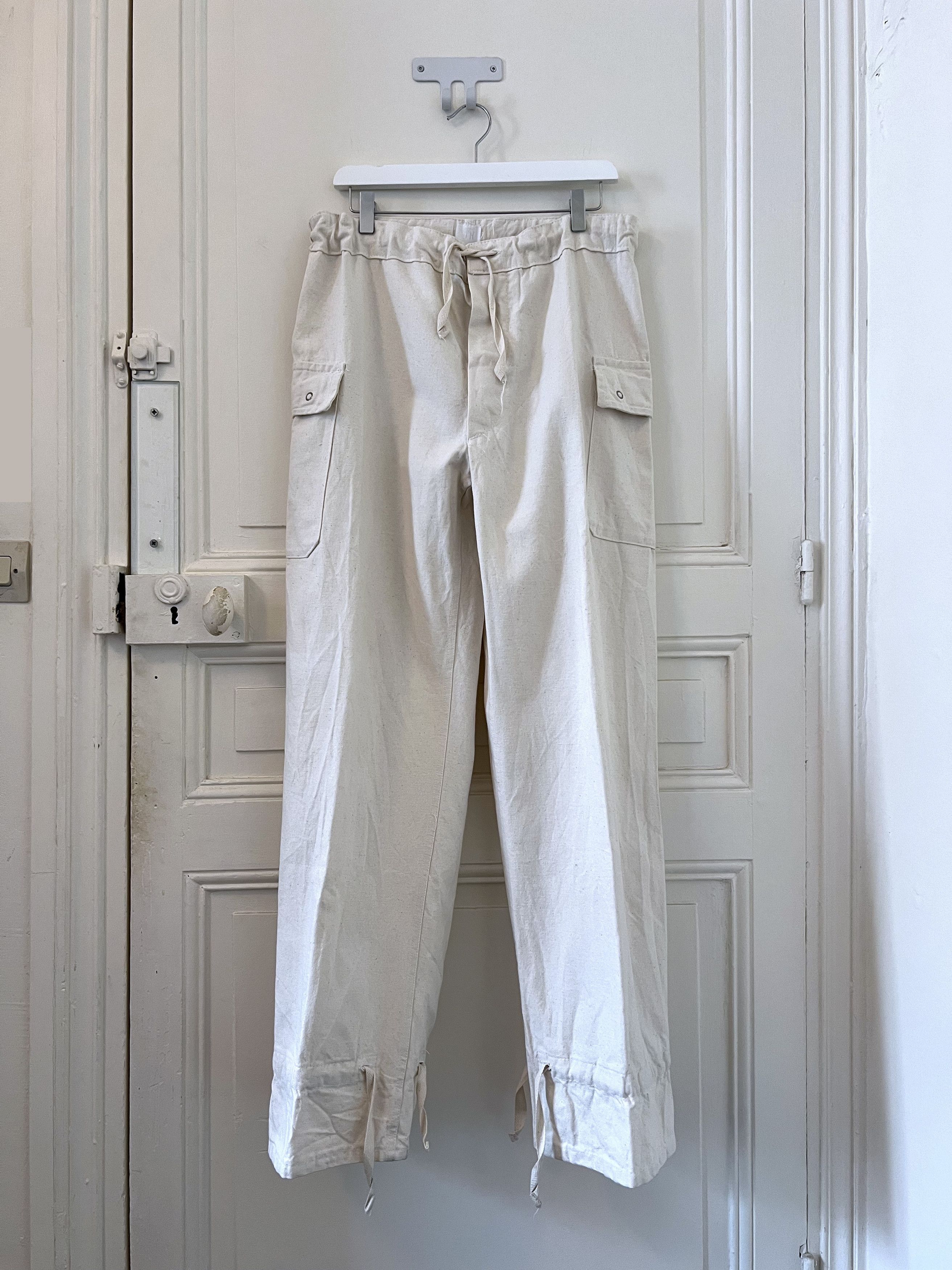 Vintage Pattern Canvas Workwear Pants Size US 34 / EU 50 - 1 Thumbnail