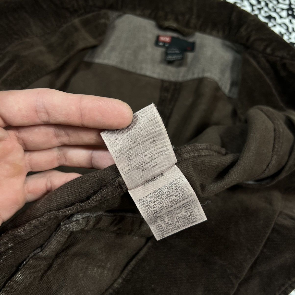 Diesel Vintage Y2K Diesel Corduroy Blazer Casual Retro 90s Style Size M / US 6-8 / IT 42-44 - 18 Thumbnail