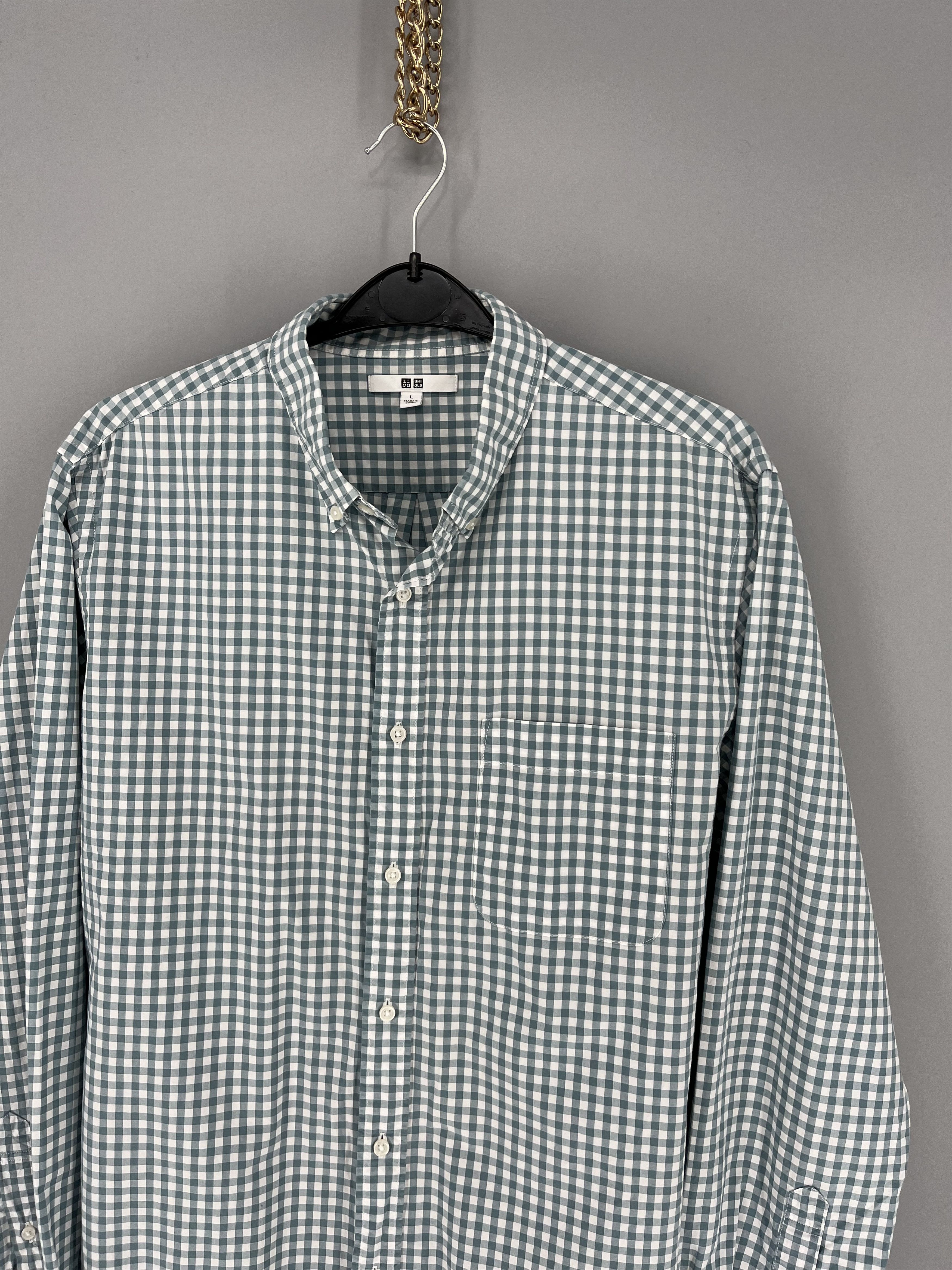 Other Vintage Uniqlo Plaid Blake Cotton Flannel Streetwear Style Size US L / EU 52-54 / 3 - 7 Thumbnail