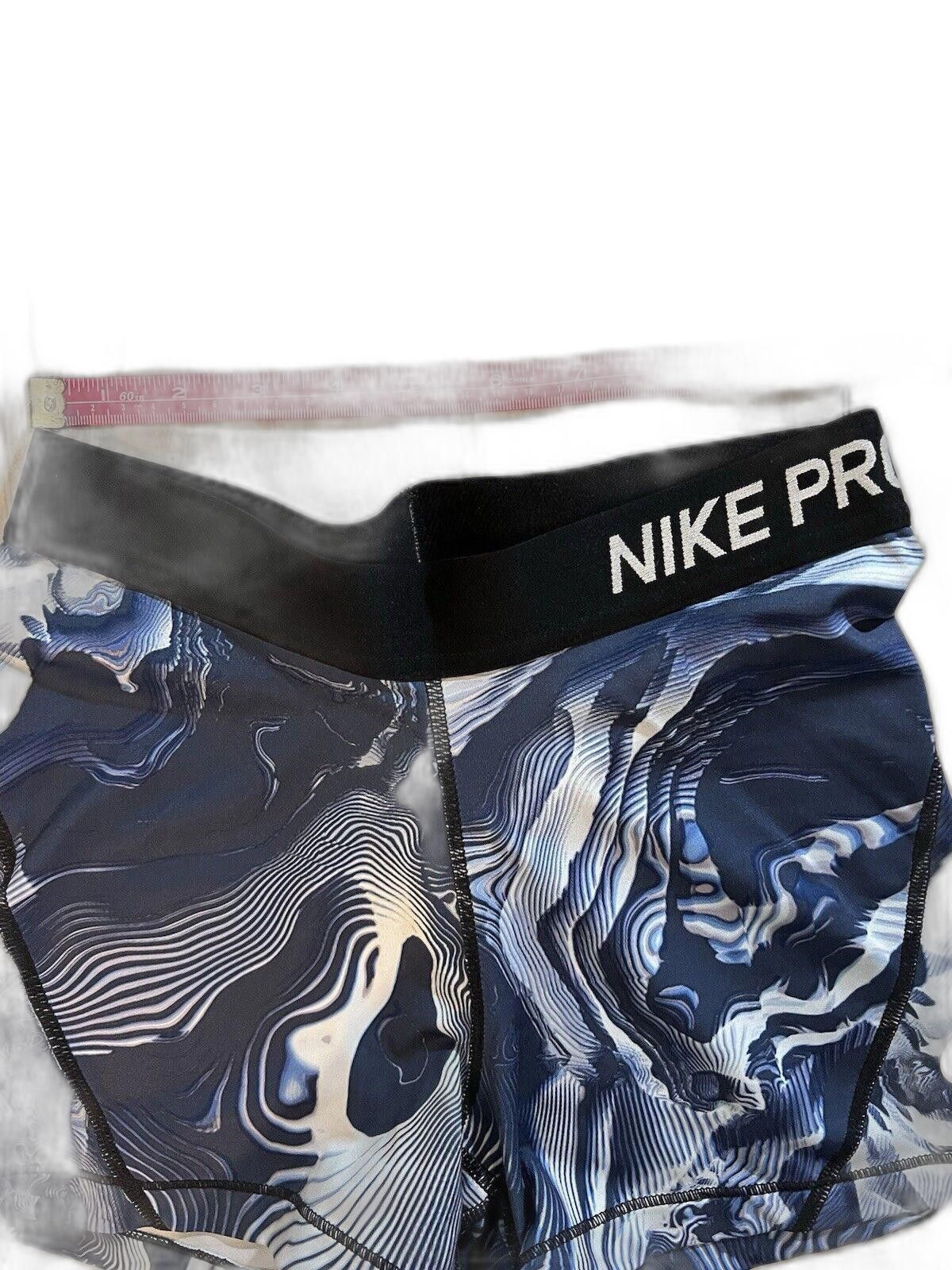 Nike Nike Pro Women's 3" Compression Training Blue Size Small Size 28" / US 6 / IT 42 - 3 Thumbnail