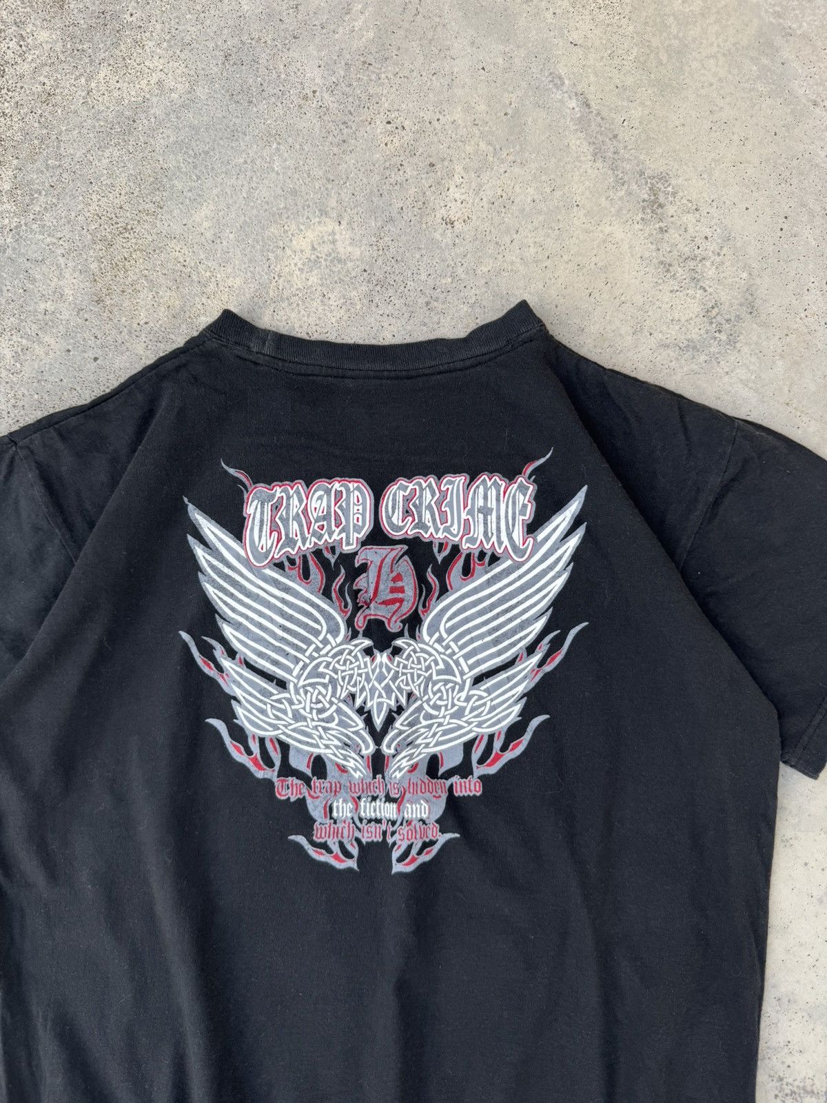 Seditionaries 2000s Cyber Punk Crap Crime Poem Seditionaries Styled Tees Size US M / EU 48-50 / 2 - 2 Thumbnail