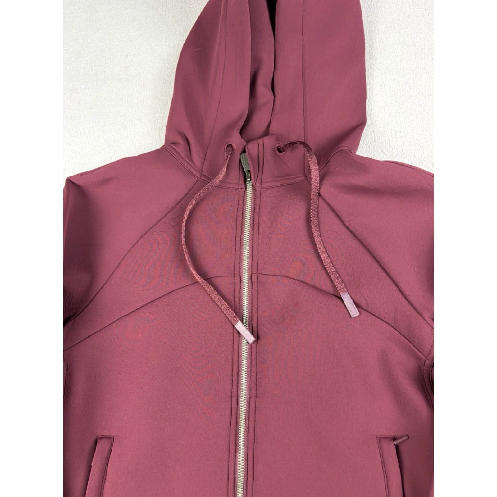 Lululemon Lululemon Softstreme Full Zip Hoodie Womens Size 6 Red Size M / US 6-8 / IT 42-44 - 2 Thumbnail