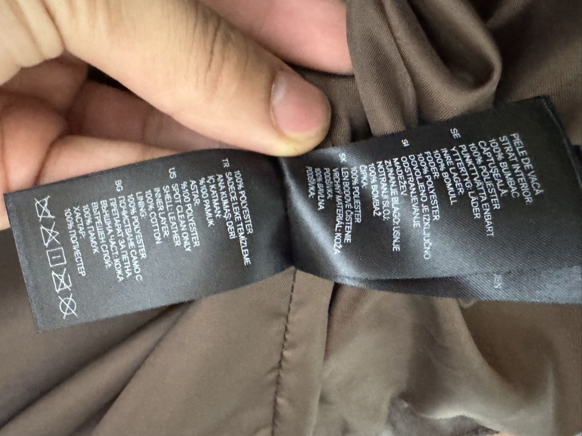 Maison Margiela Maison Margiela x Hm Leather belt jacket Size US M / EU 48-50 / 2 - 8 Thumbnail