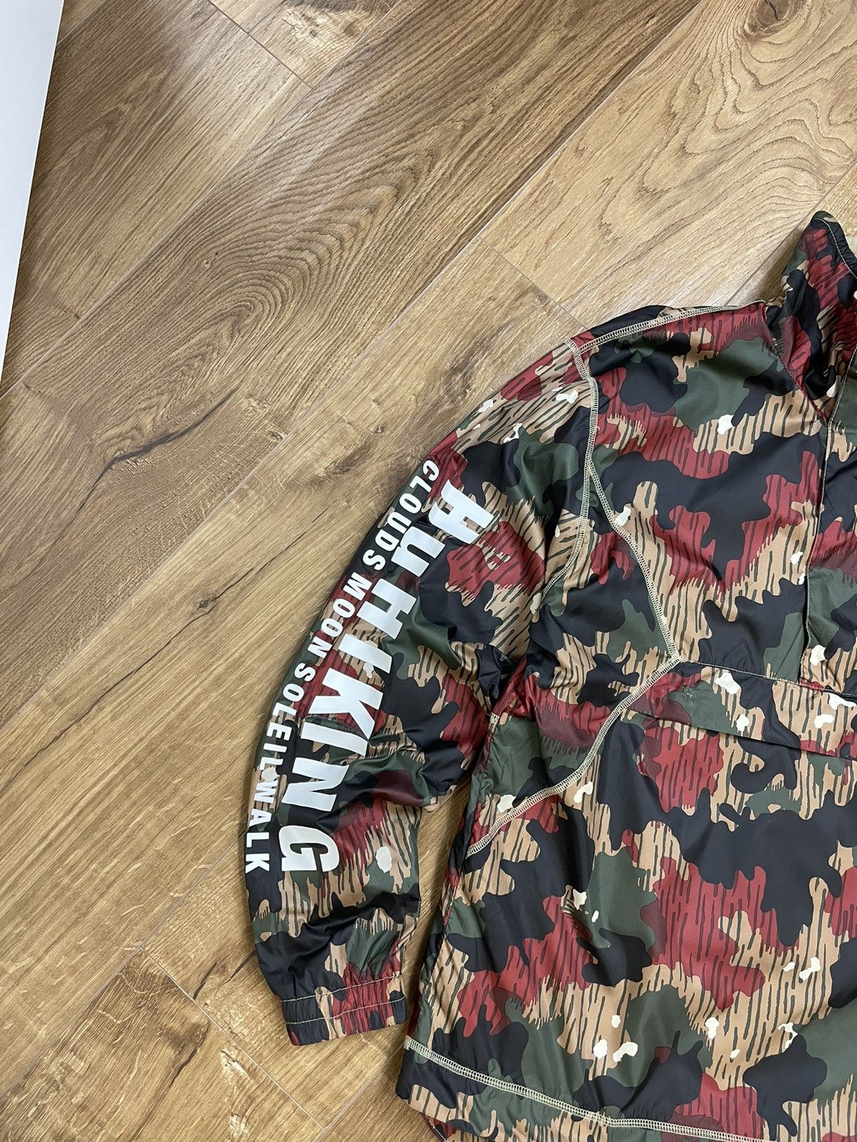 Adidas × Pharrell Vintage Adidas Pharrell Williams Collab Anorak Jacket Bomber Size US S / EU 44-46 / 1 - 2 Thumbnail