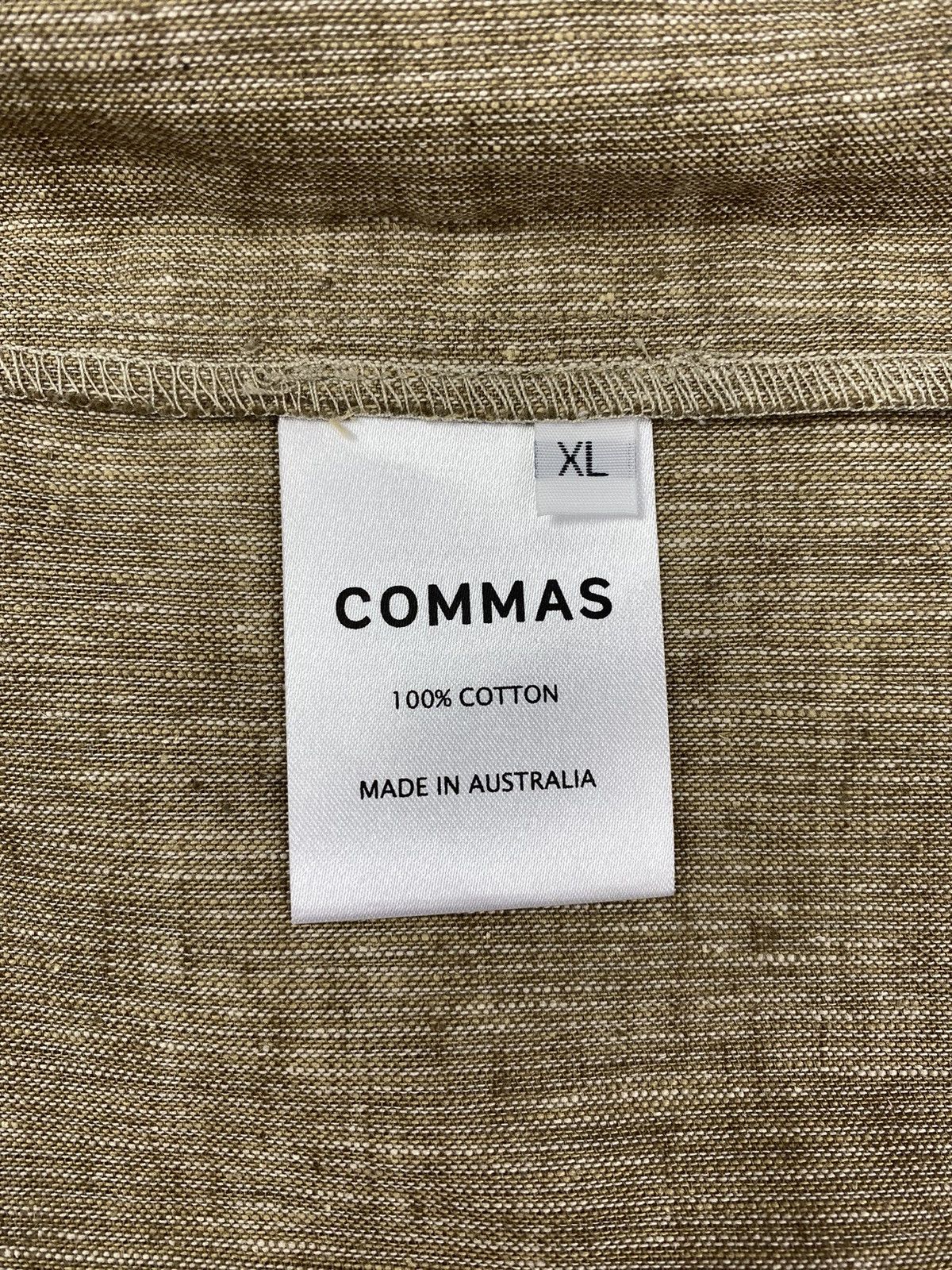Other Commas Australia Camp Collar Cotton Short Sleeve Boxy Shirt Size US XL / EU 56 / 4 - 7 Thumbnail