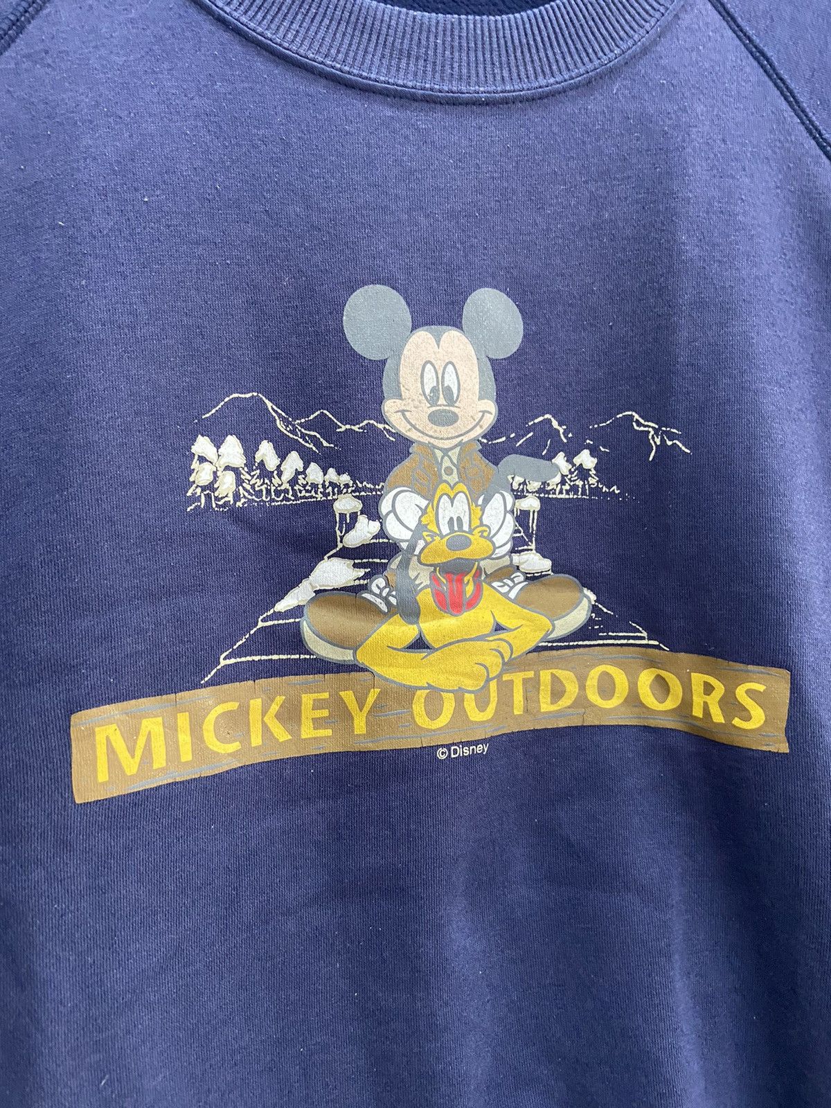 Vintage LOGOS MICKEY OUTDOOR DISNEY SWEATSHIRT Size US L / EU 52-54 / 3 - 3 Thumbnail